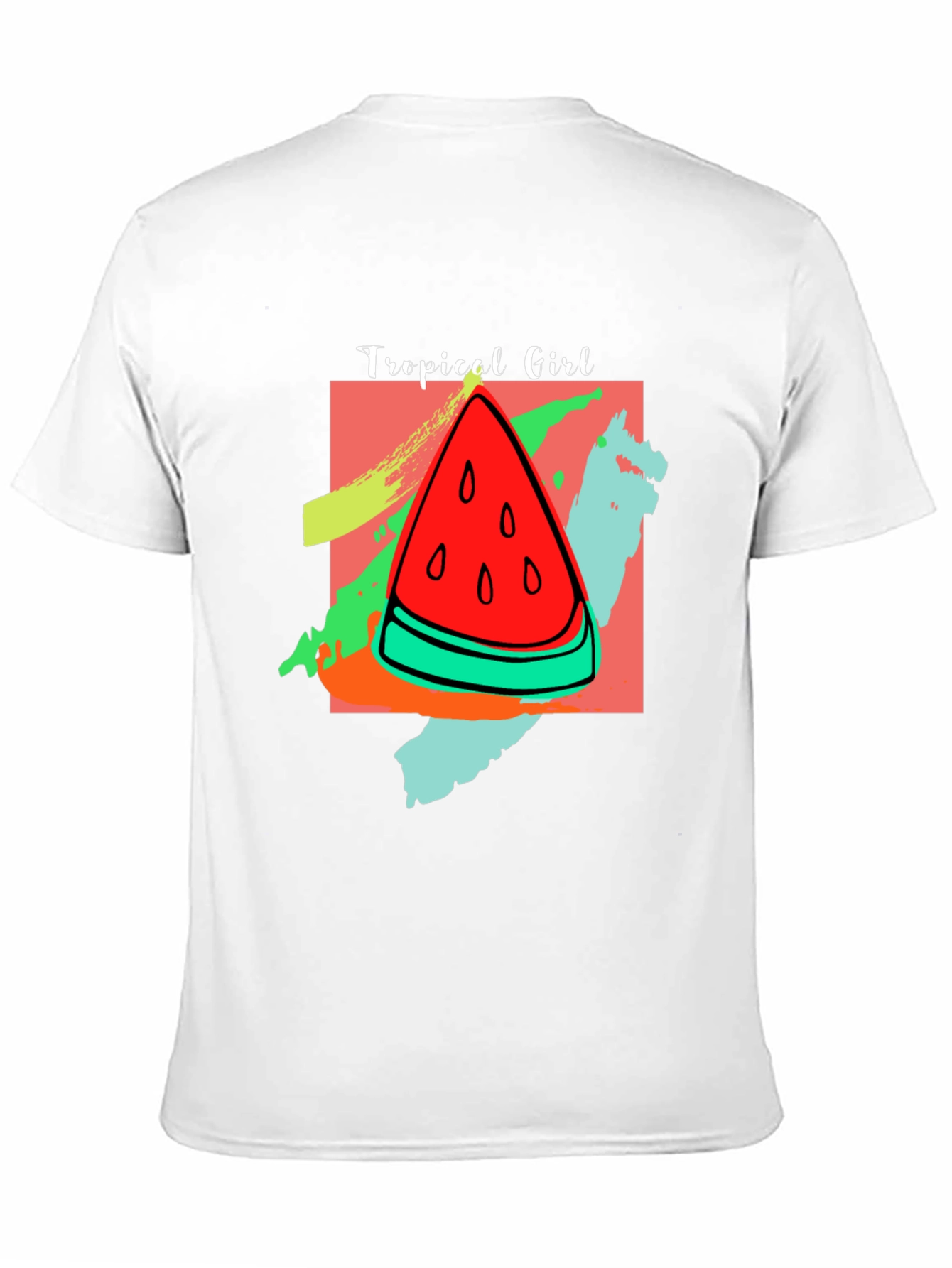 Tropical Girl Watermelon T-Shirt