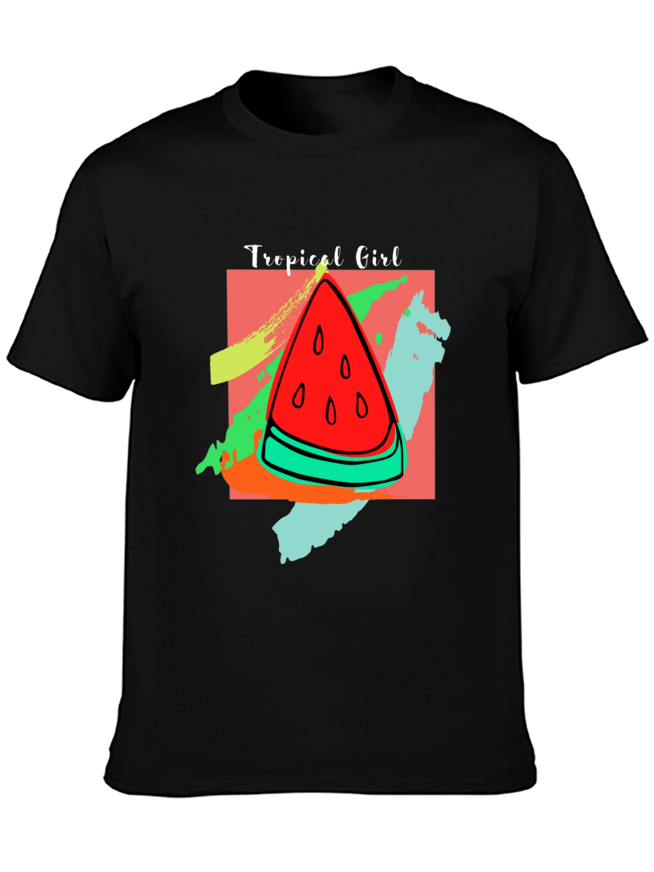 Tropical Girl Watermelon T-Shirt