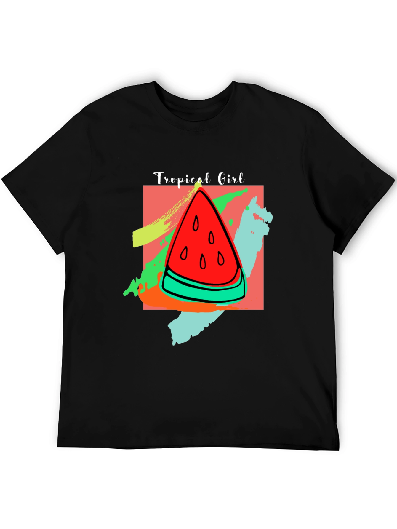 Tropical Girl Watermelon T-Shirt