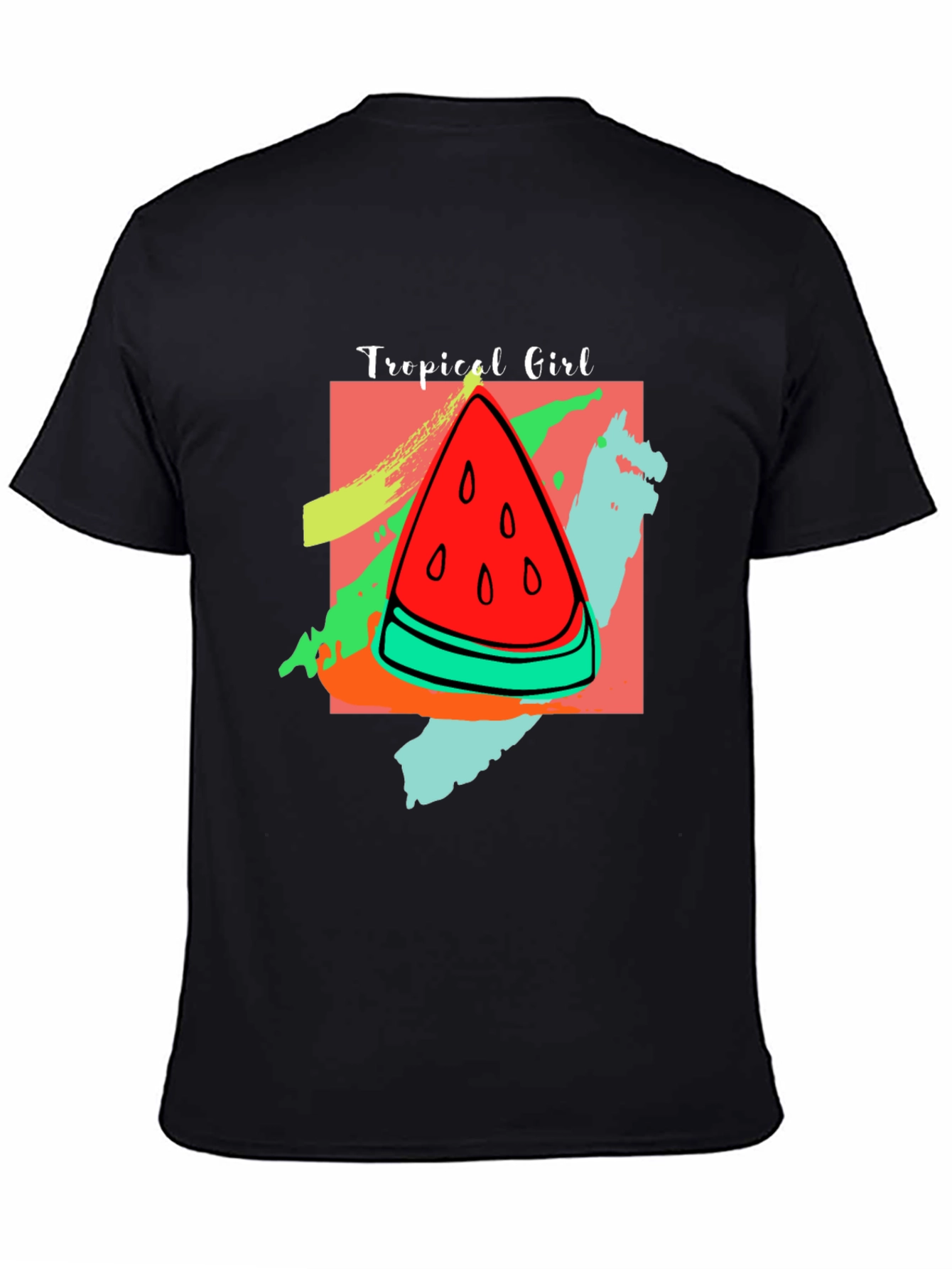 Tropical Girl Watermelon T-Shirt