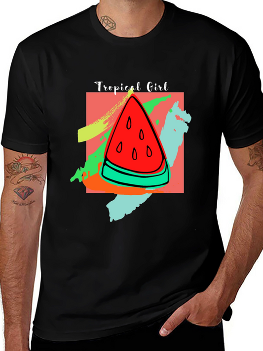 Tropical Girl Watermelon T-Shirt