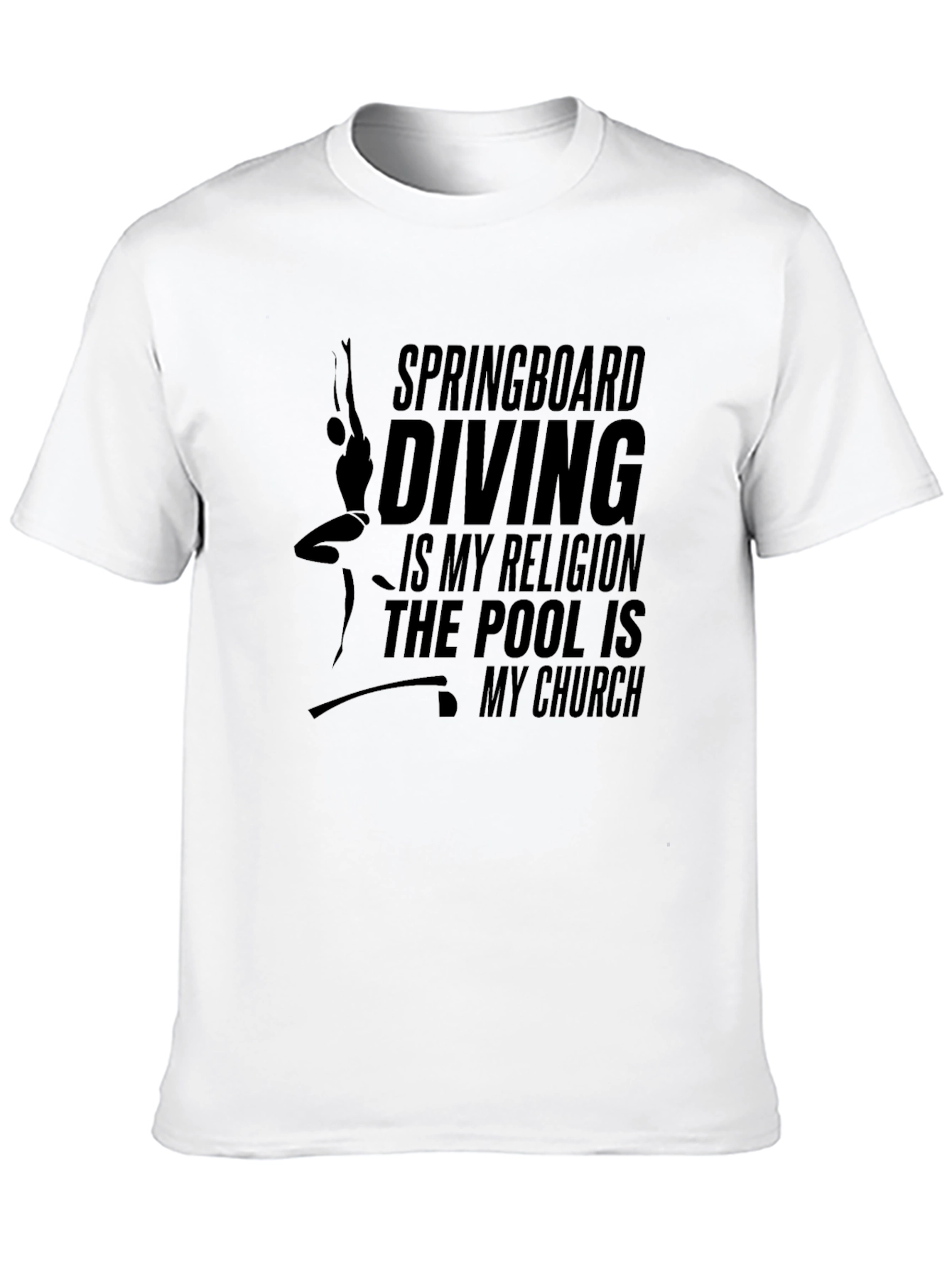 Springboard Diving Religion T-Shirt