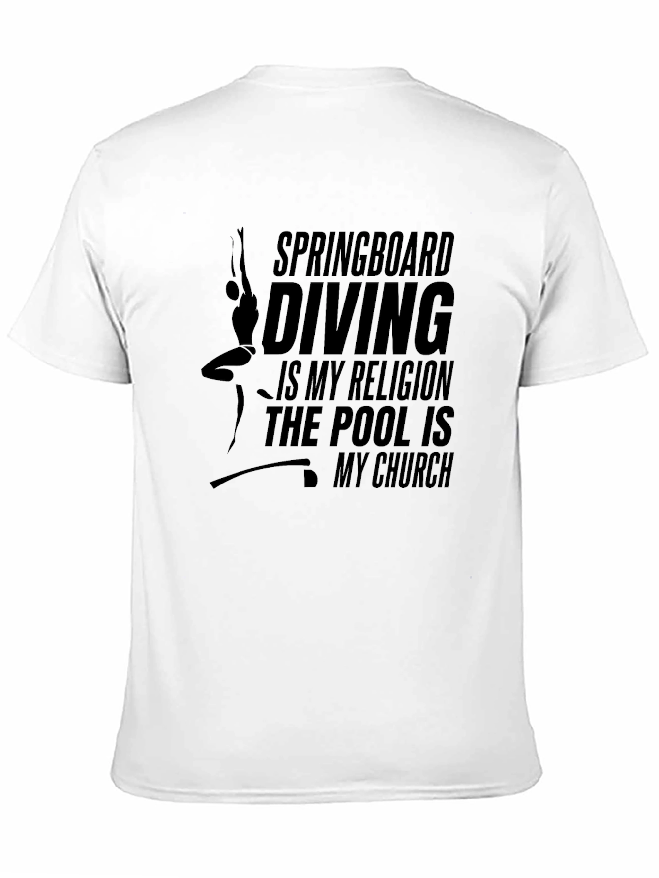 Springboard Diving Religion T-Shirt