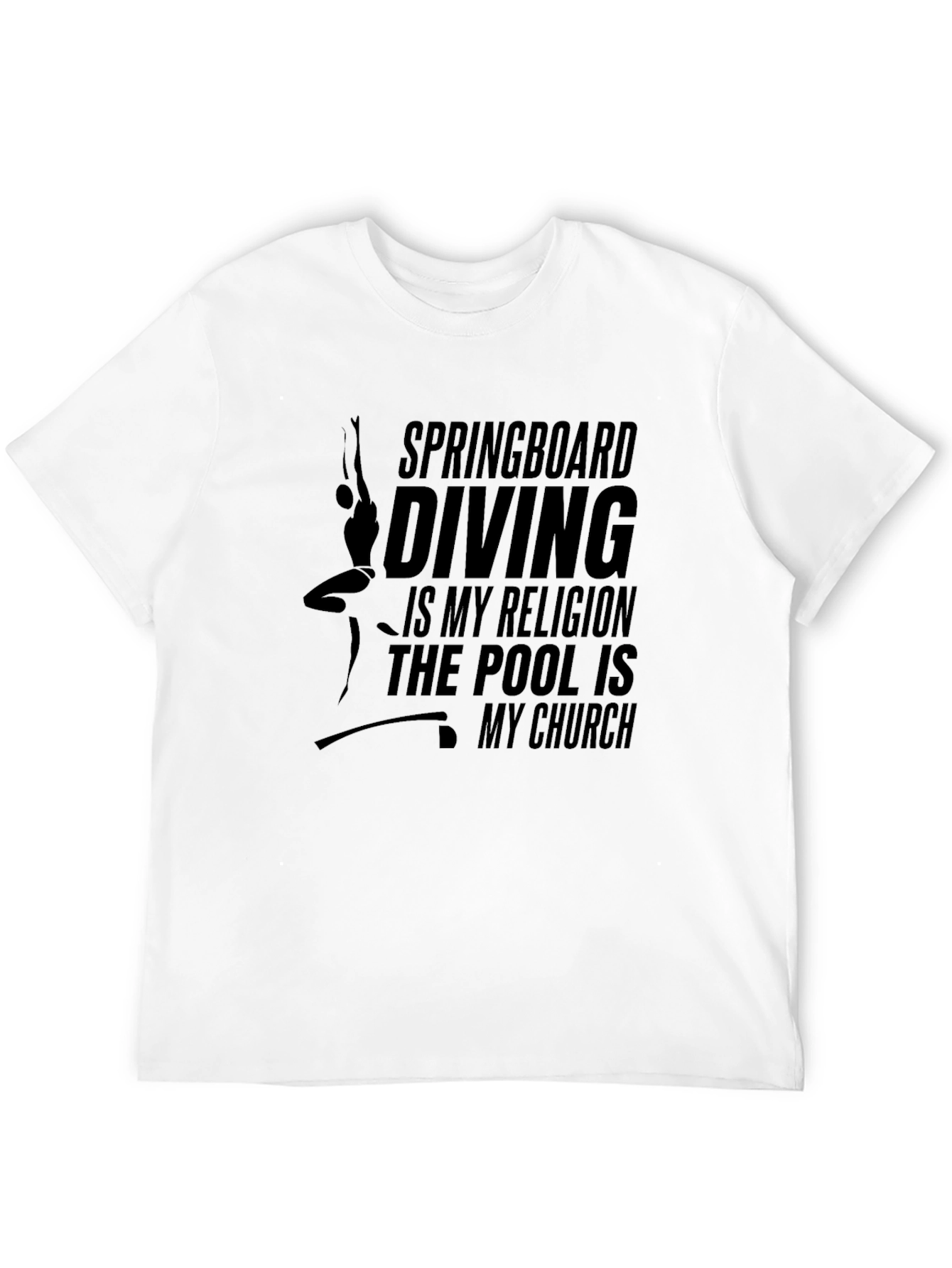 Springboard Diving Religion T-Shirt