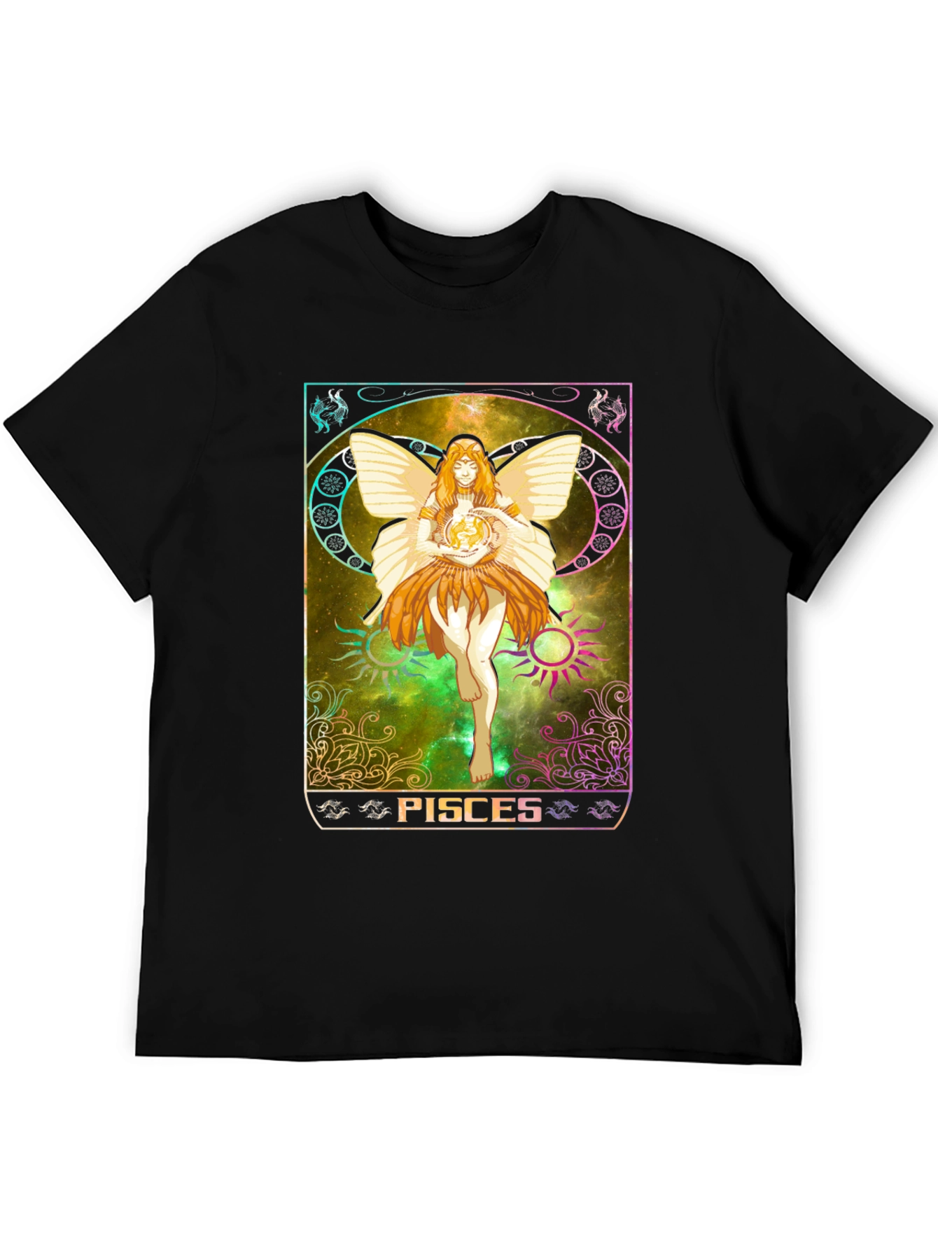 Pisces Zodiac Graphic T-Shirt - Astrology Tee