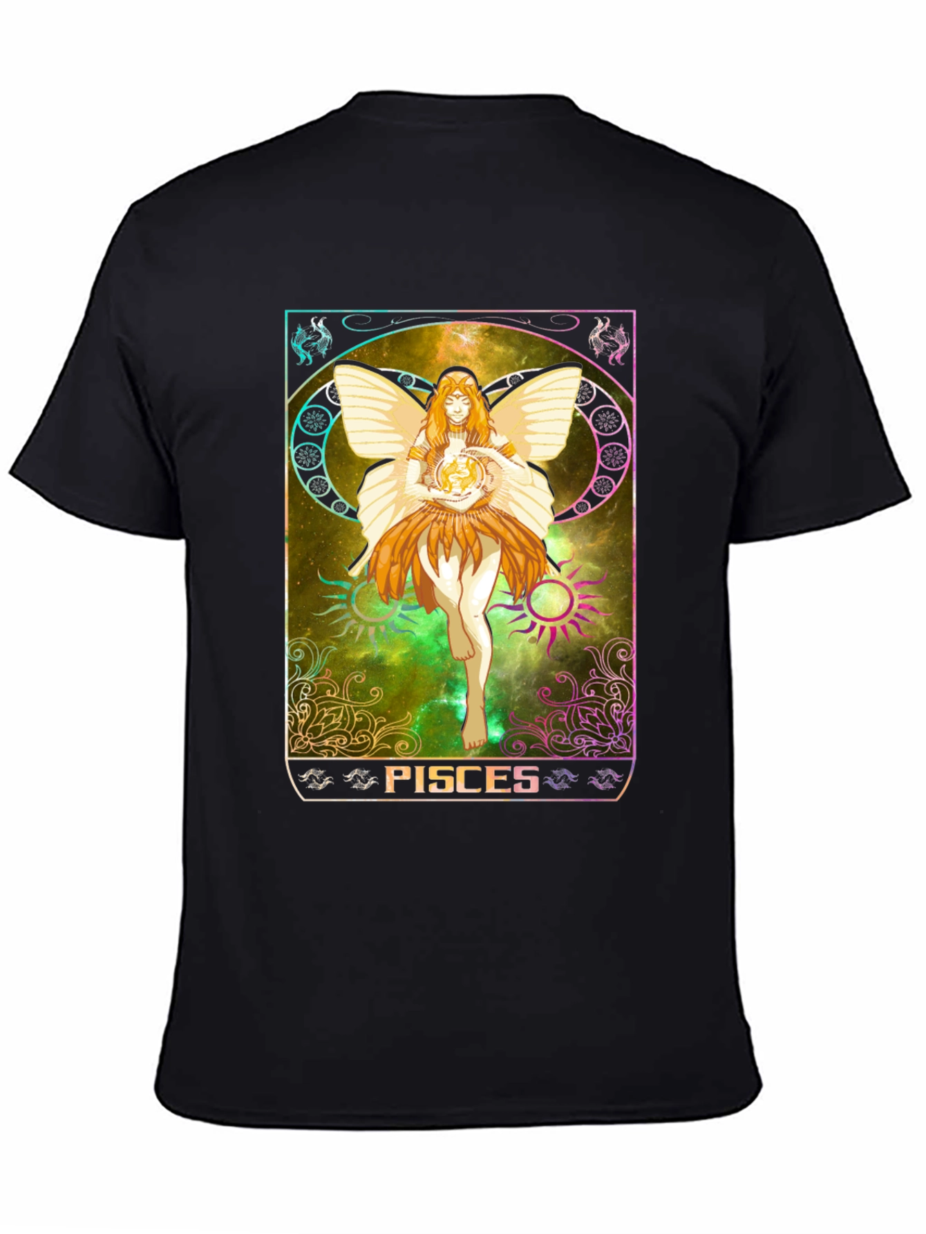 Pisces Zodiac Graphic T-Shirt - Astrology Tee