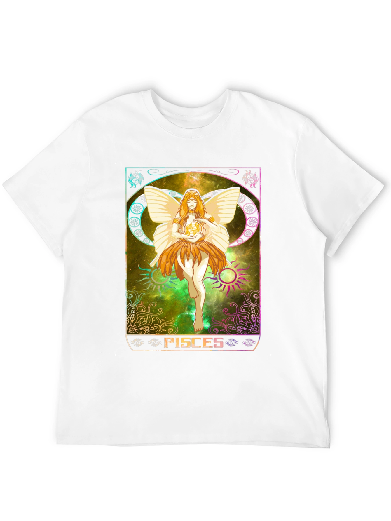 Pisces Zodiac Graphic T-Shirt - Astrology Tee