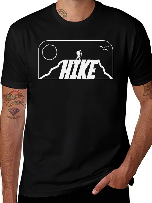 Hike Graphic Tee - Black Short Sleeve Hiking Shirt