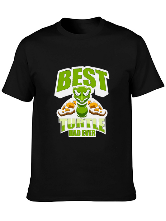 Best Turtle Dad Ever Graphic T-Shirt