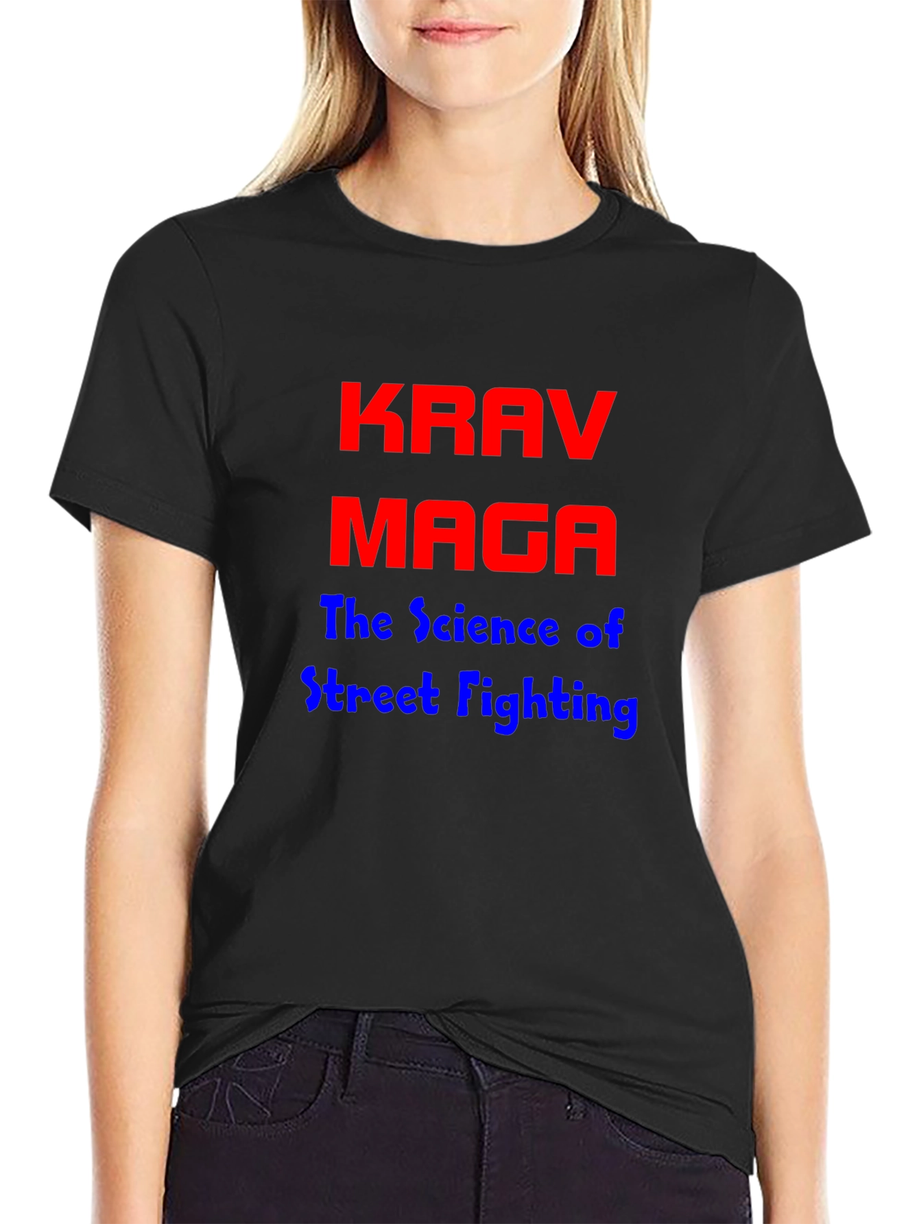 Krav Maga Science of Street Fighting Black T-Shirt