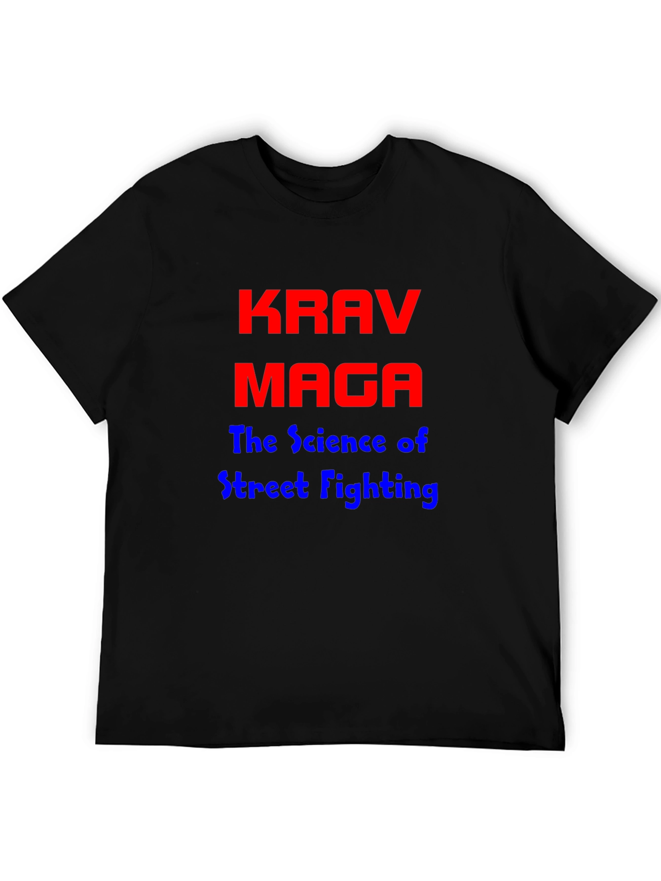 Krav Maga Science of Street Fighting Black T-Shirt