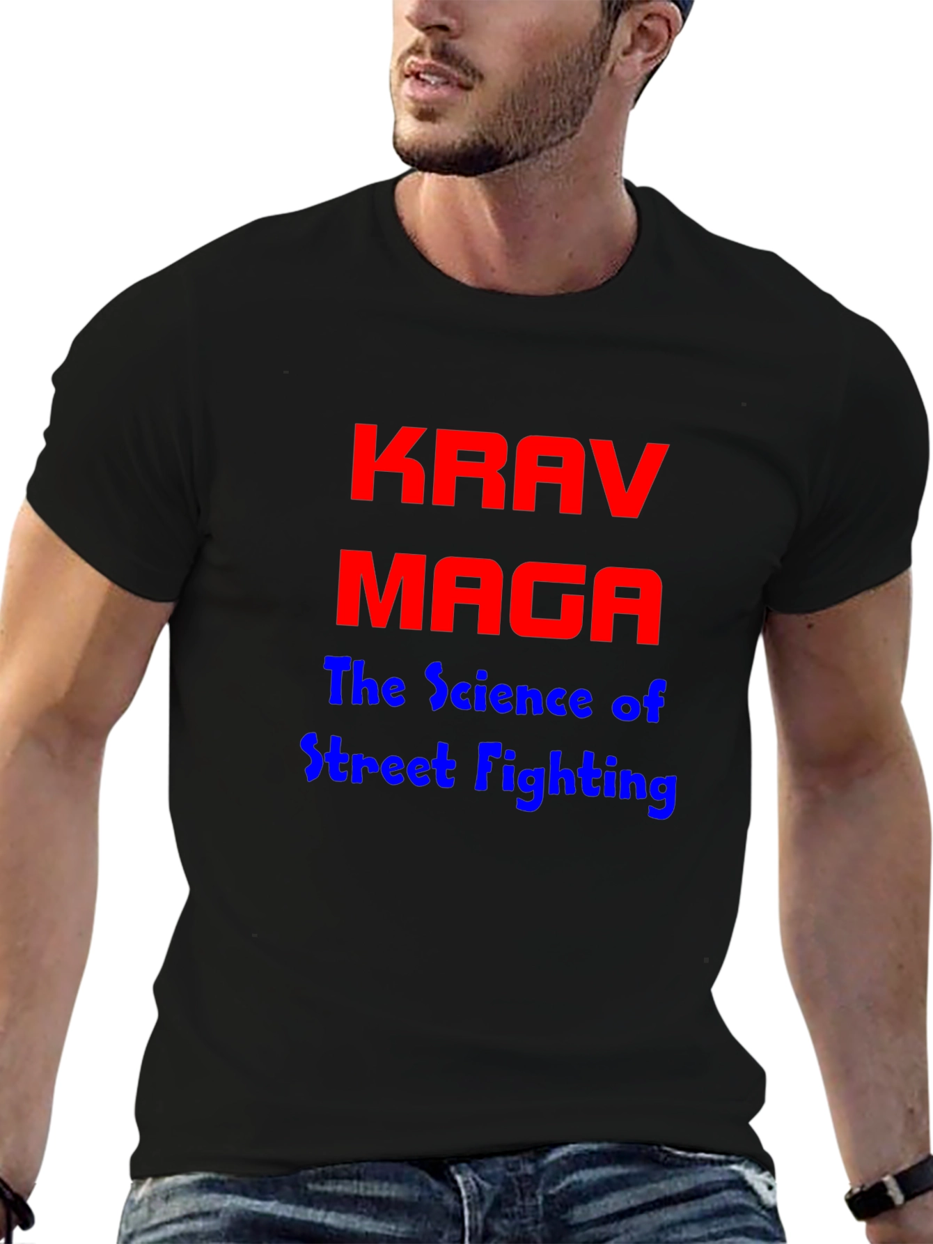 Krav Maga Science of Street Fighting Black T-Shirt