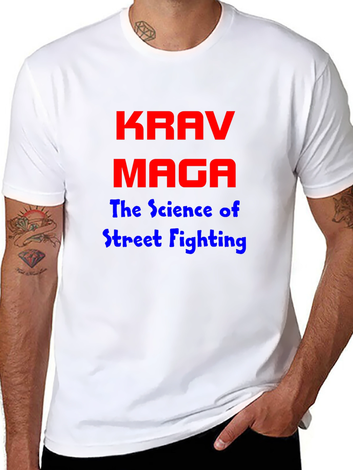 Krav Maga Science of Street Fighting Black T-Shirt