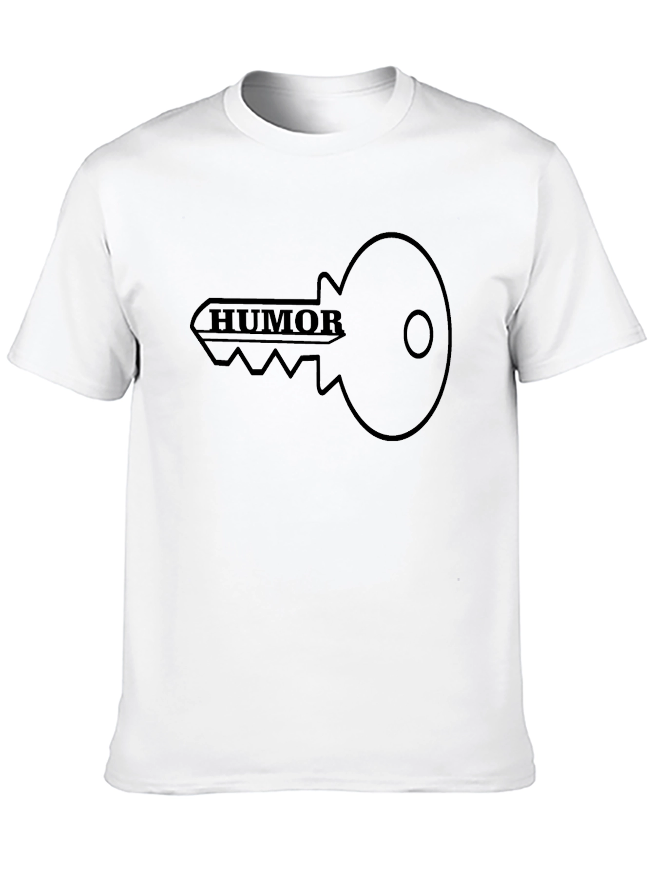 Humor Key Graphic Tee - Unlock Your Style!