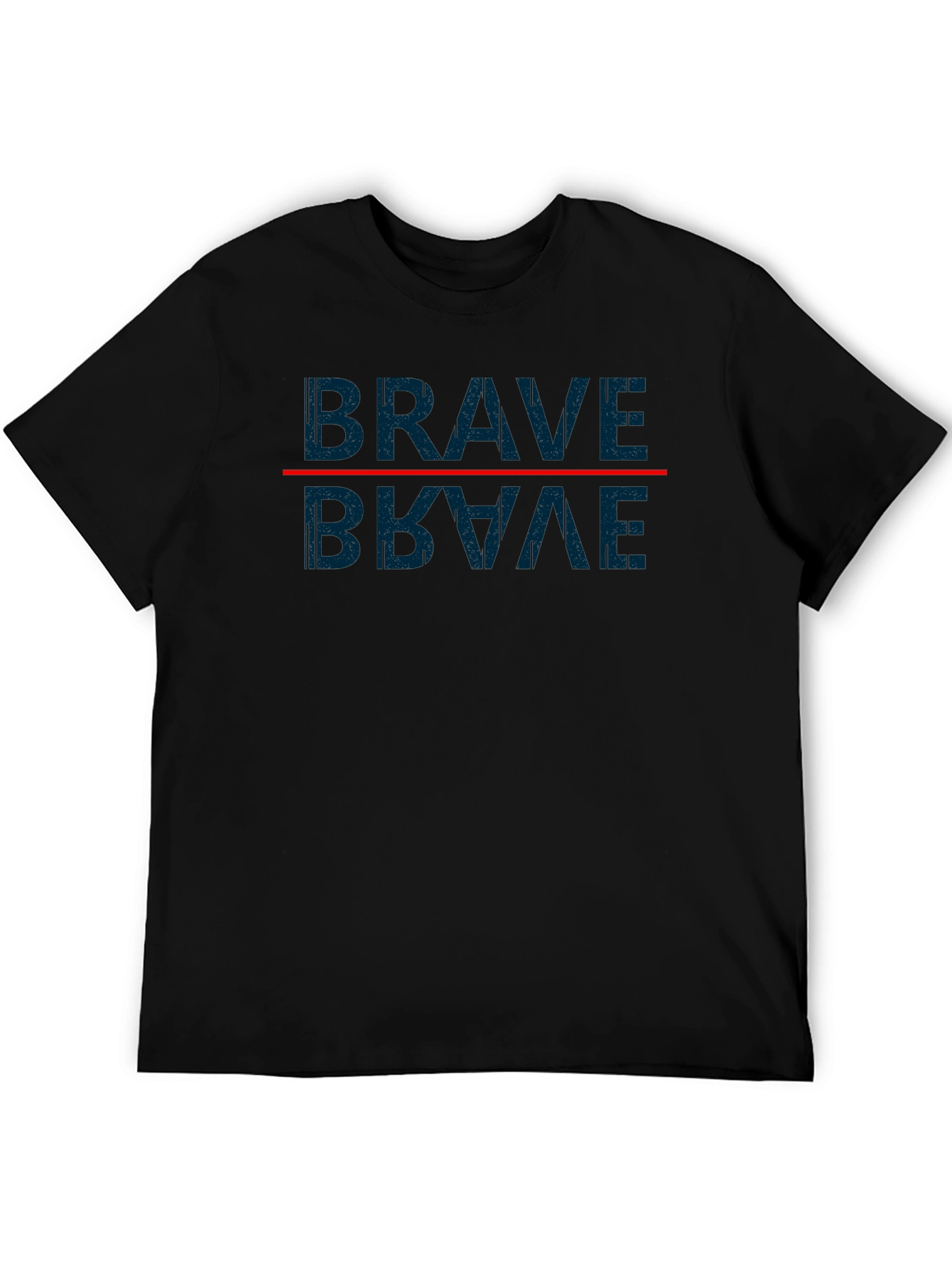 Brave Mirror Image Graphic T-Shirt