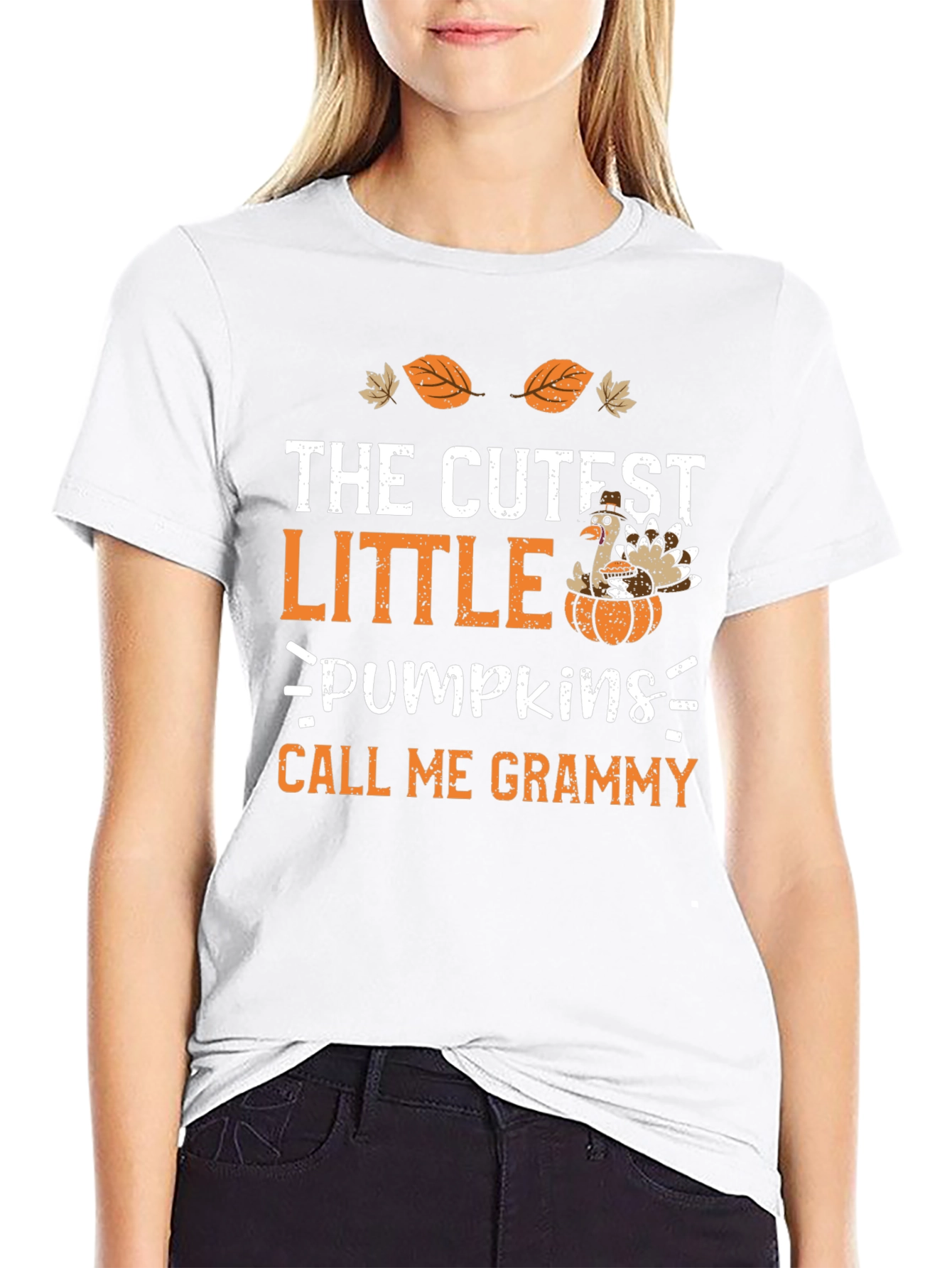 The Cutest Little Pumpkins Call Me Grammy T-Shirt