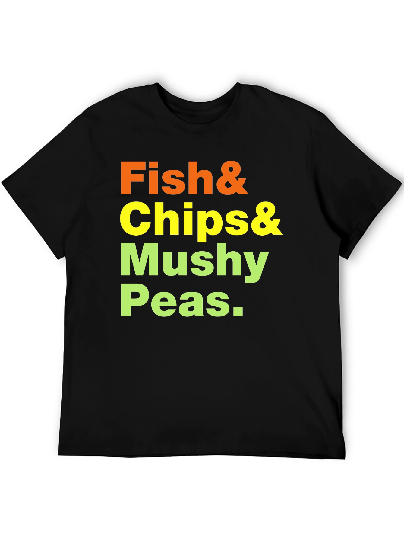 Fish & Chips T-Shirt - Classic Food Tee