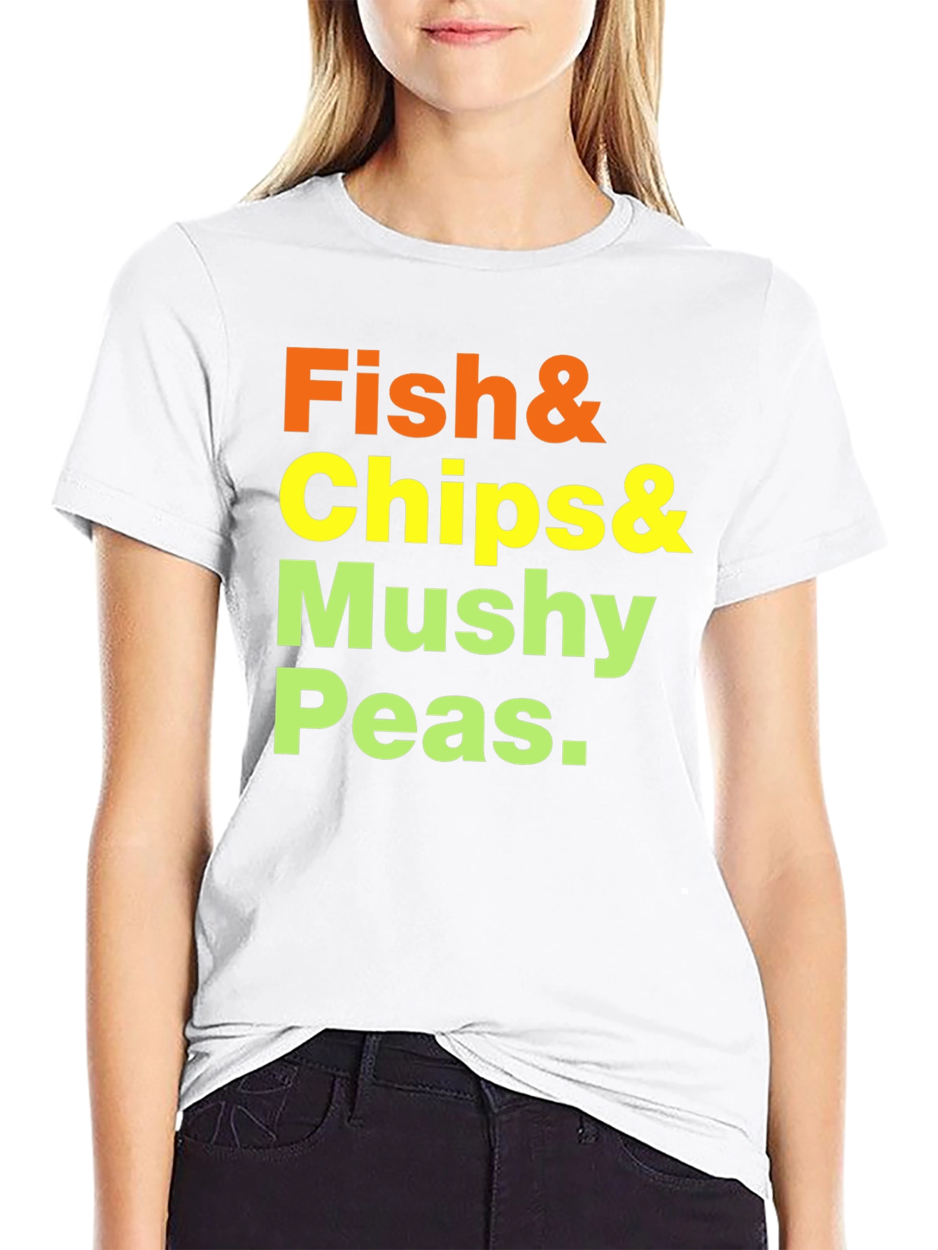 Fish & Chips T-Shirt - Classic Food Tee