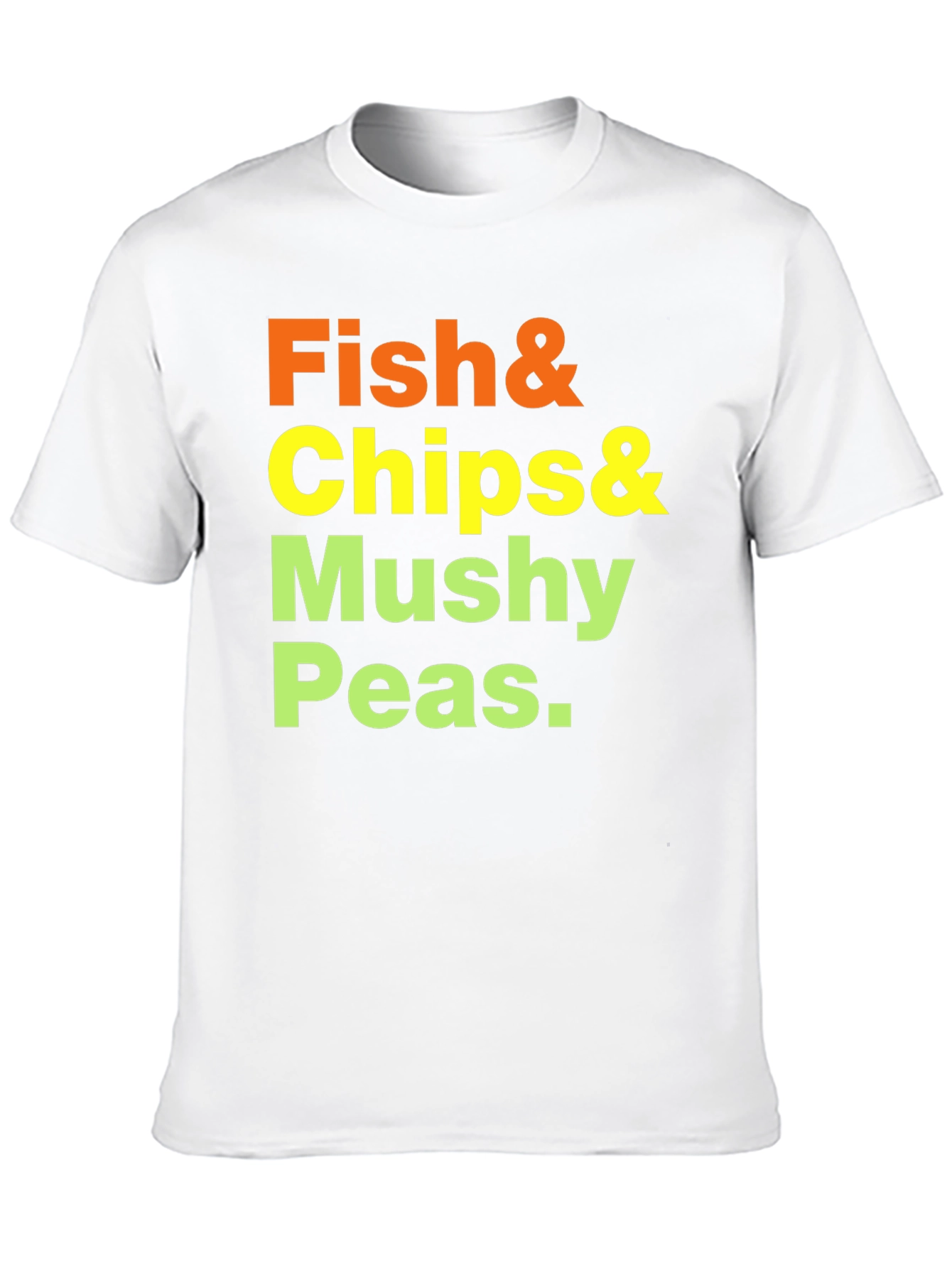 Fish & Chips T-Shirt - Classic Food Tee