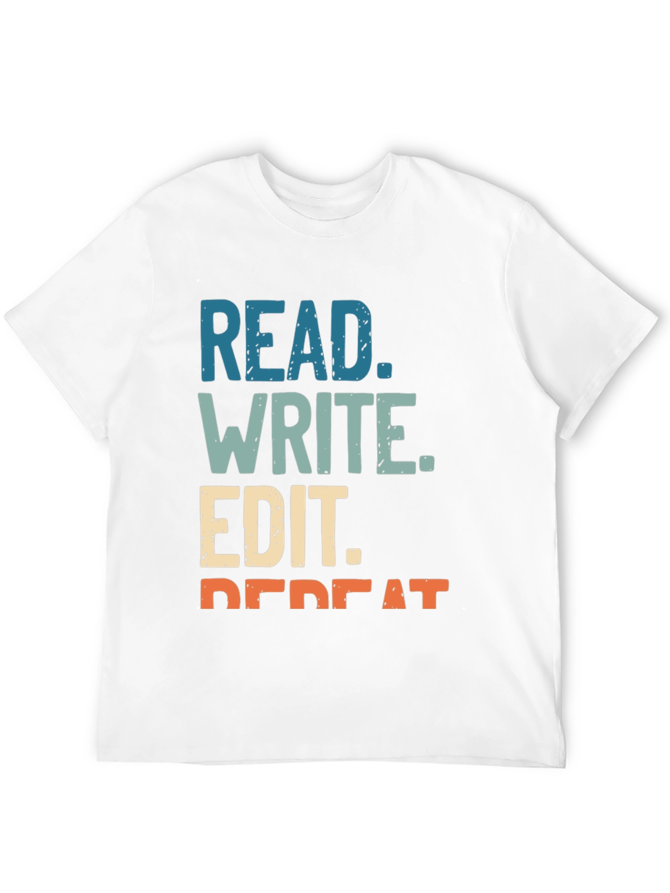 Read Write Edit Repeat Graphic Tee