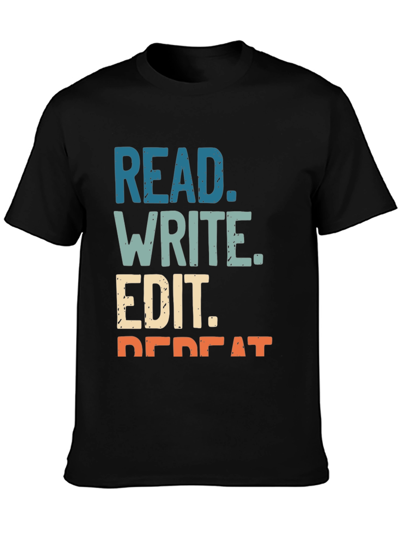 Read Write Edit Repeat Graphic Tee