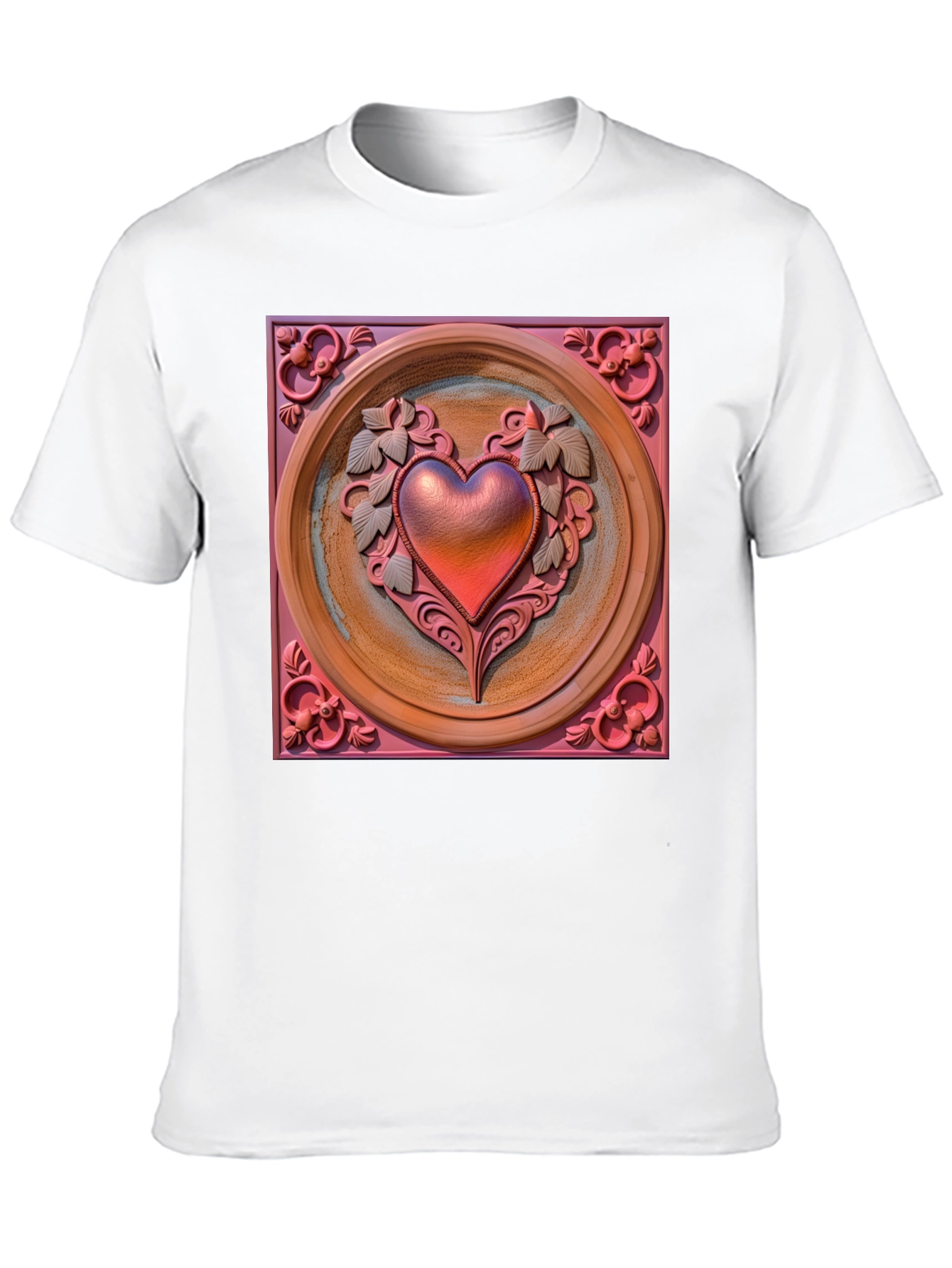 Ornate Heart Graphic Tee