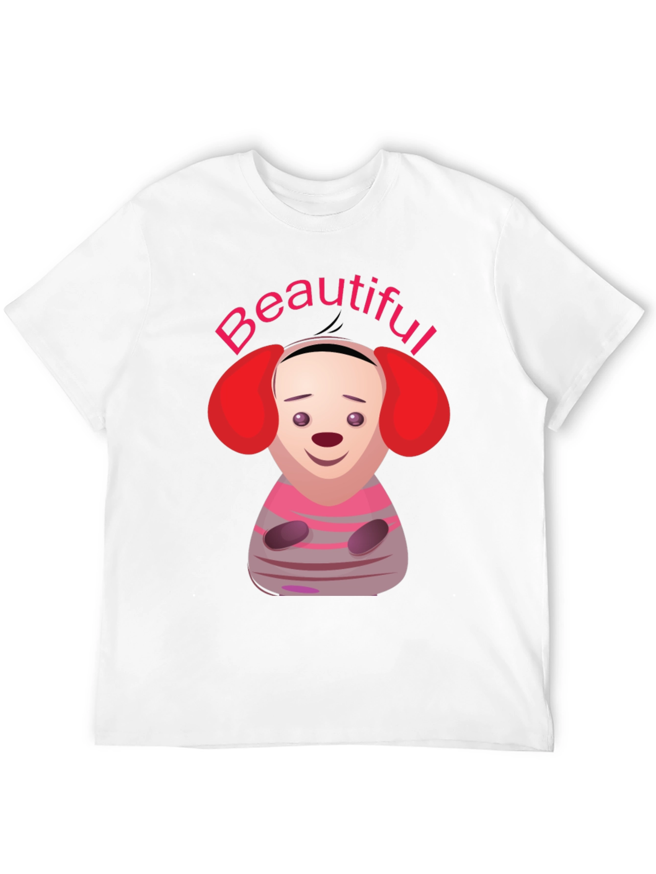 Cartoon Character Beautiful Graphic T-Shirt
