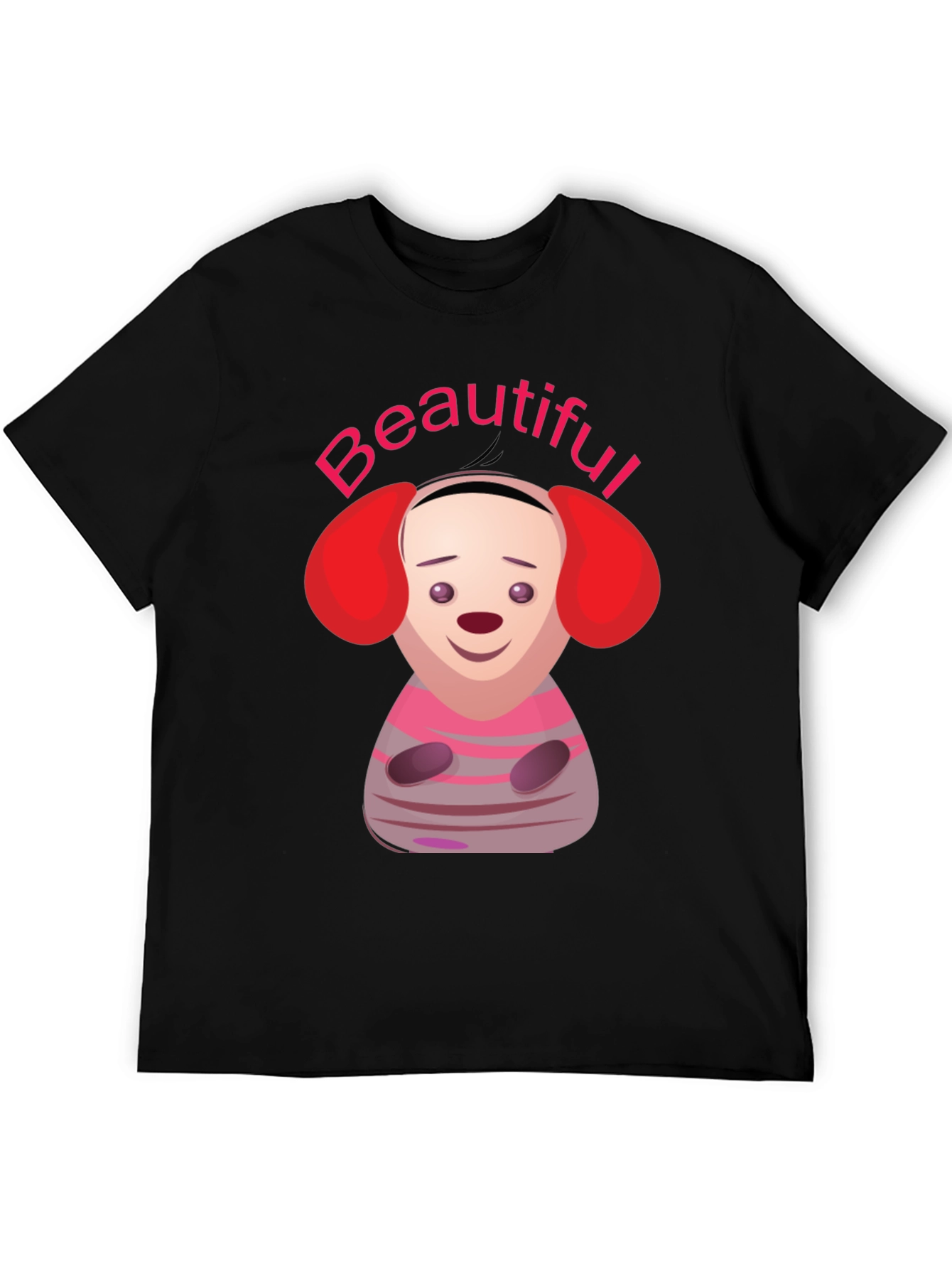 Cartoon Character Beautiful Graphic T-Shirt