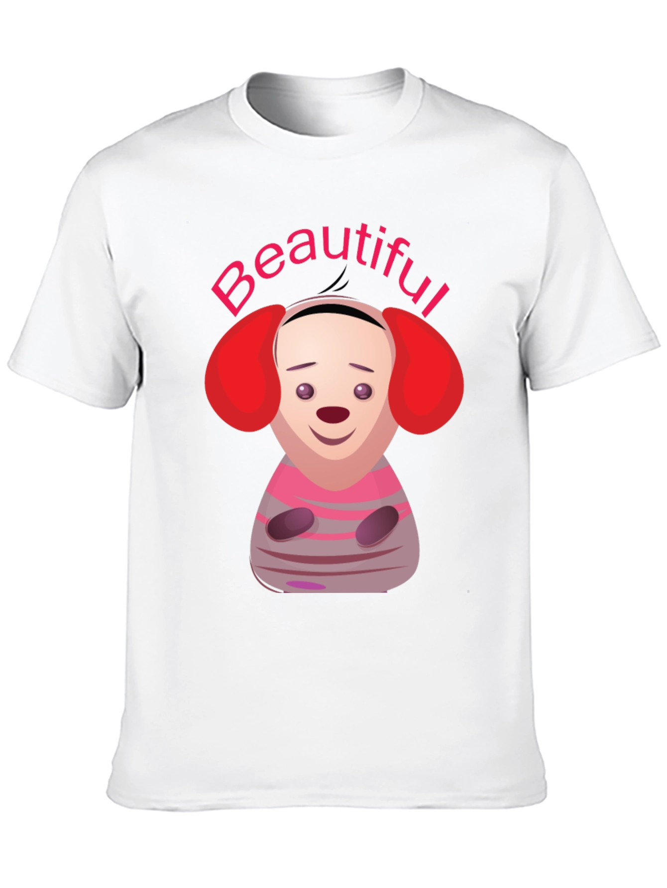 Cartoon Character Beautiful Graphic T-Shirt