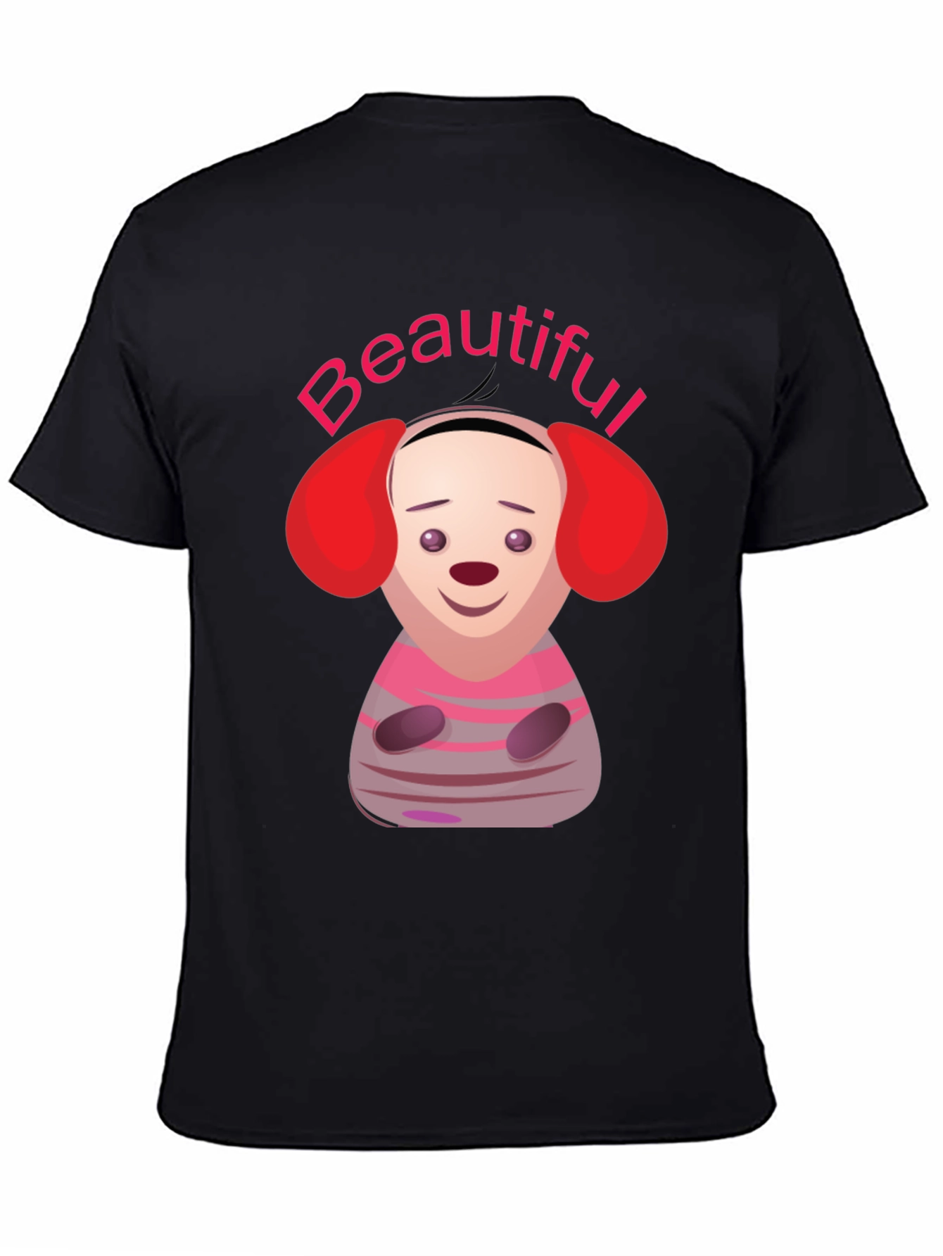 Cartoon Character Beautiful Graphic T-Shirt