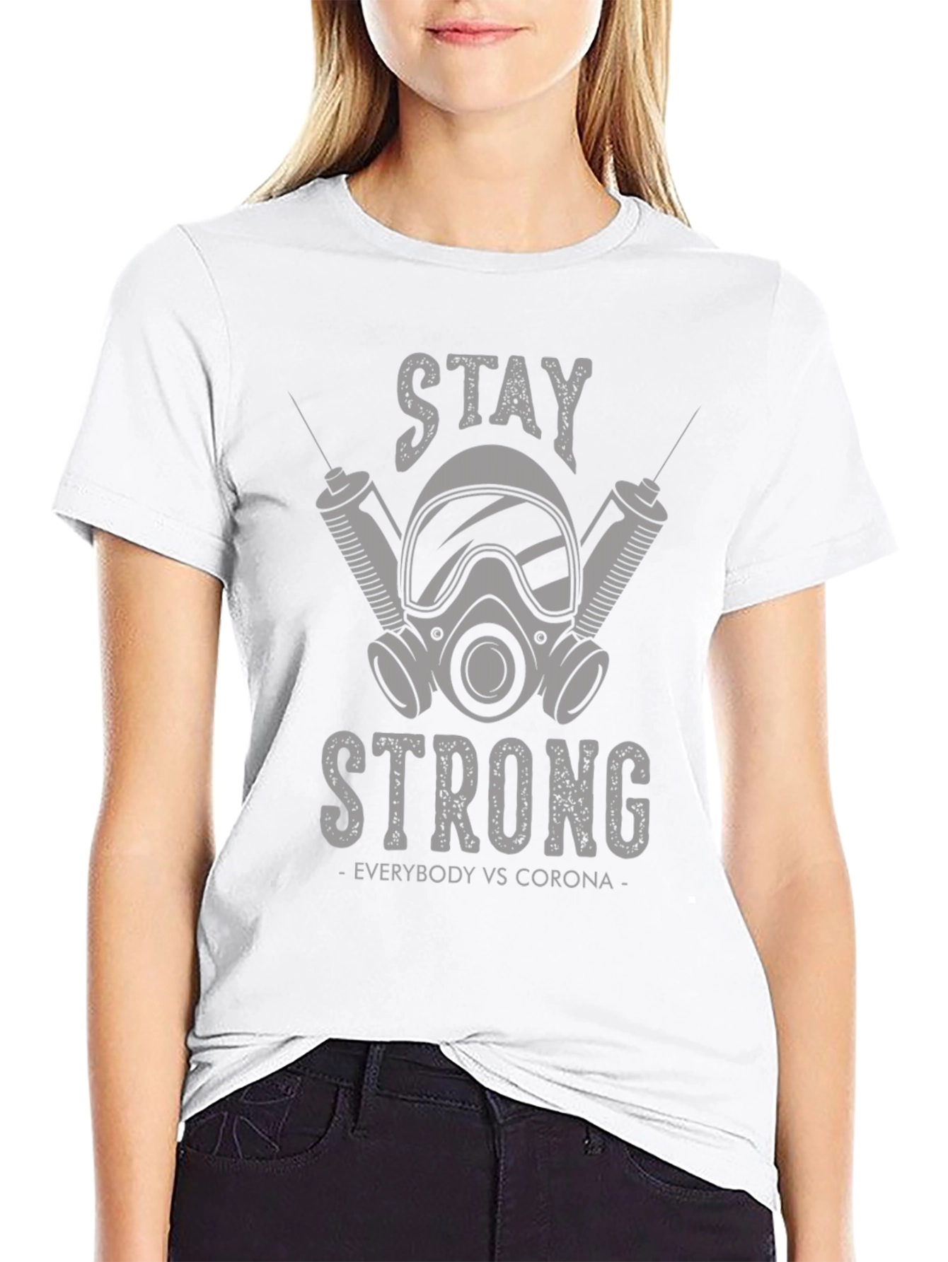 Stay Strong Tee: Everybody vs Corona