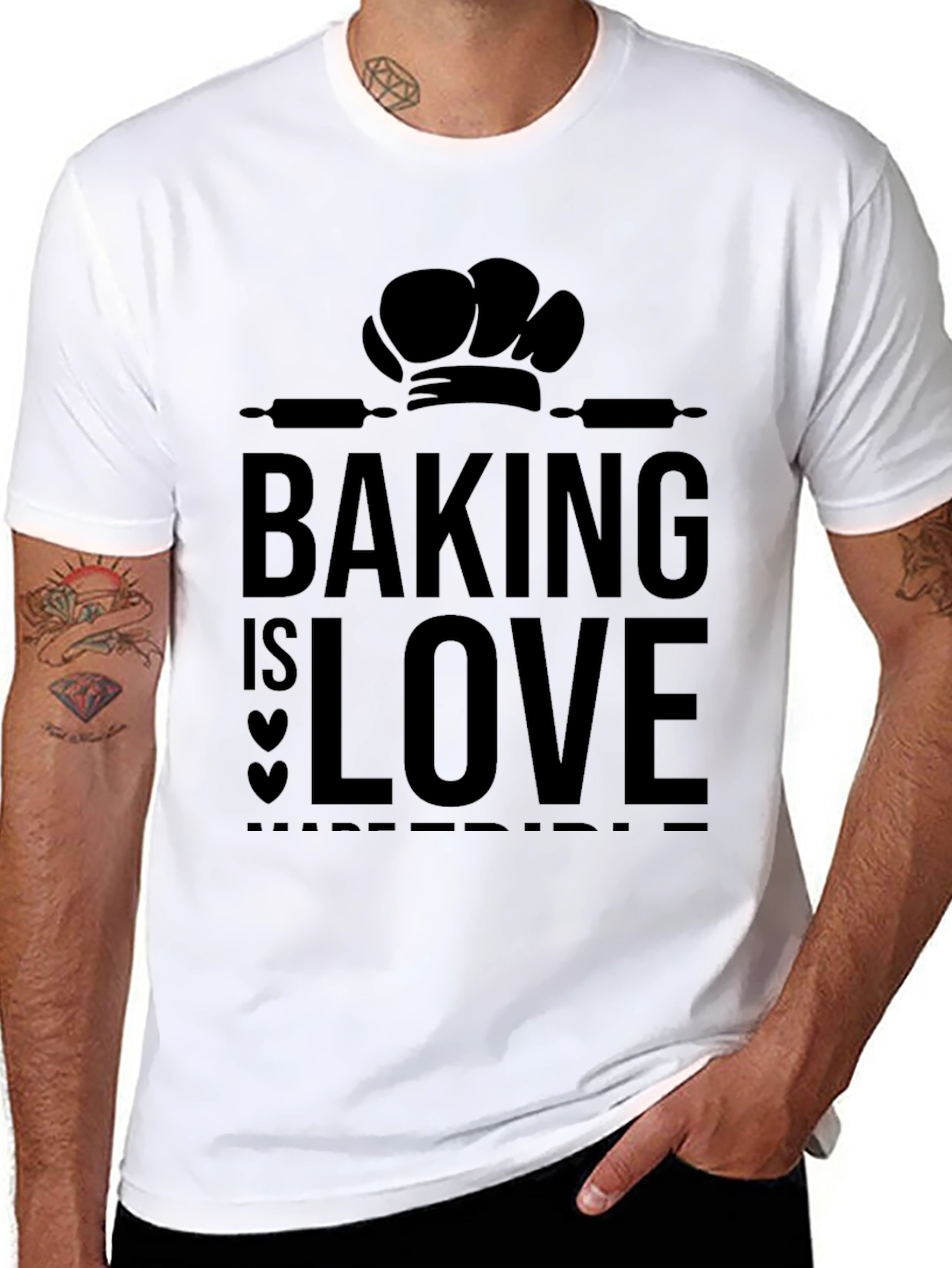 Baking Is Love T-Shirt