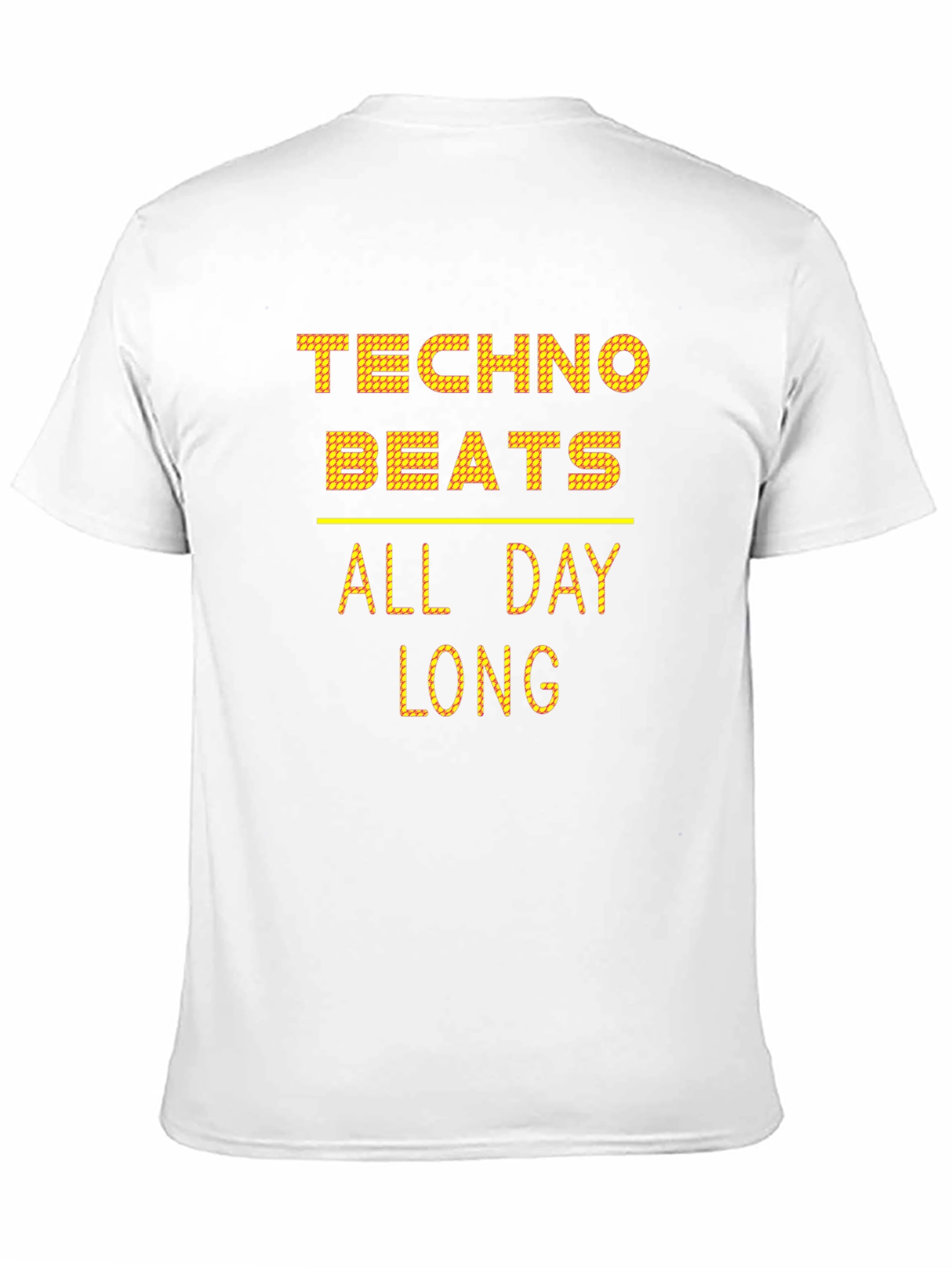 Techno Beats All Day Long Graphic Tee