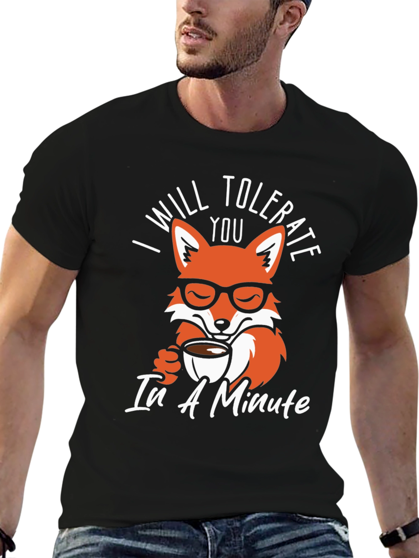 I Will Tolerate You Fox Graphic Tee