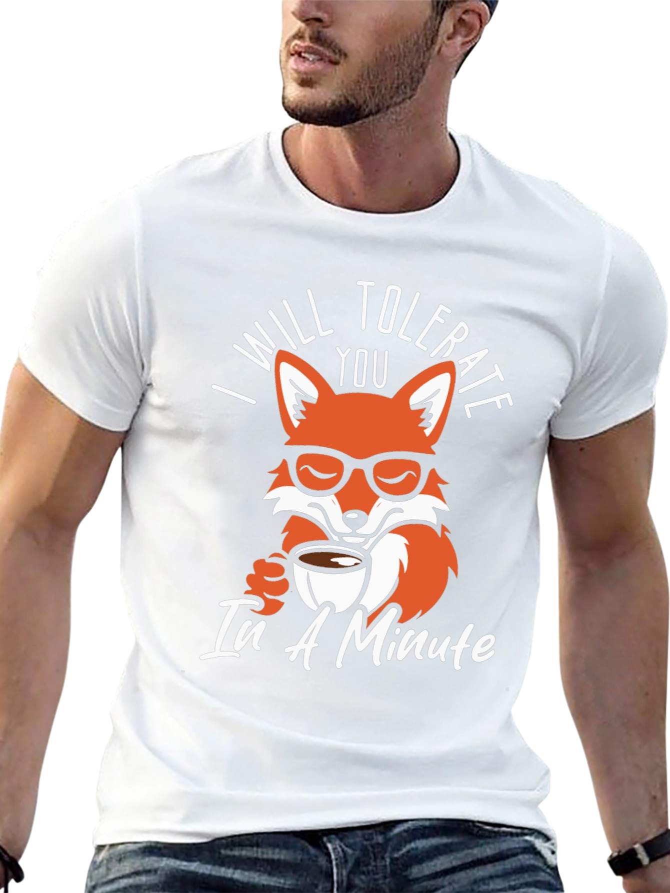 I Will Tolerate You Fox Graphic Tee