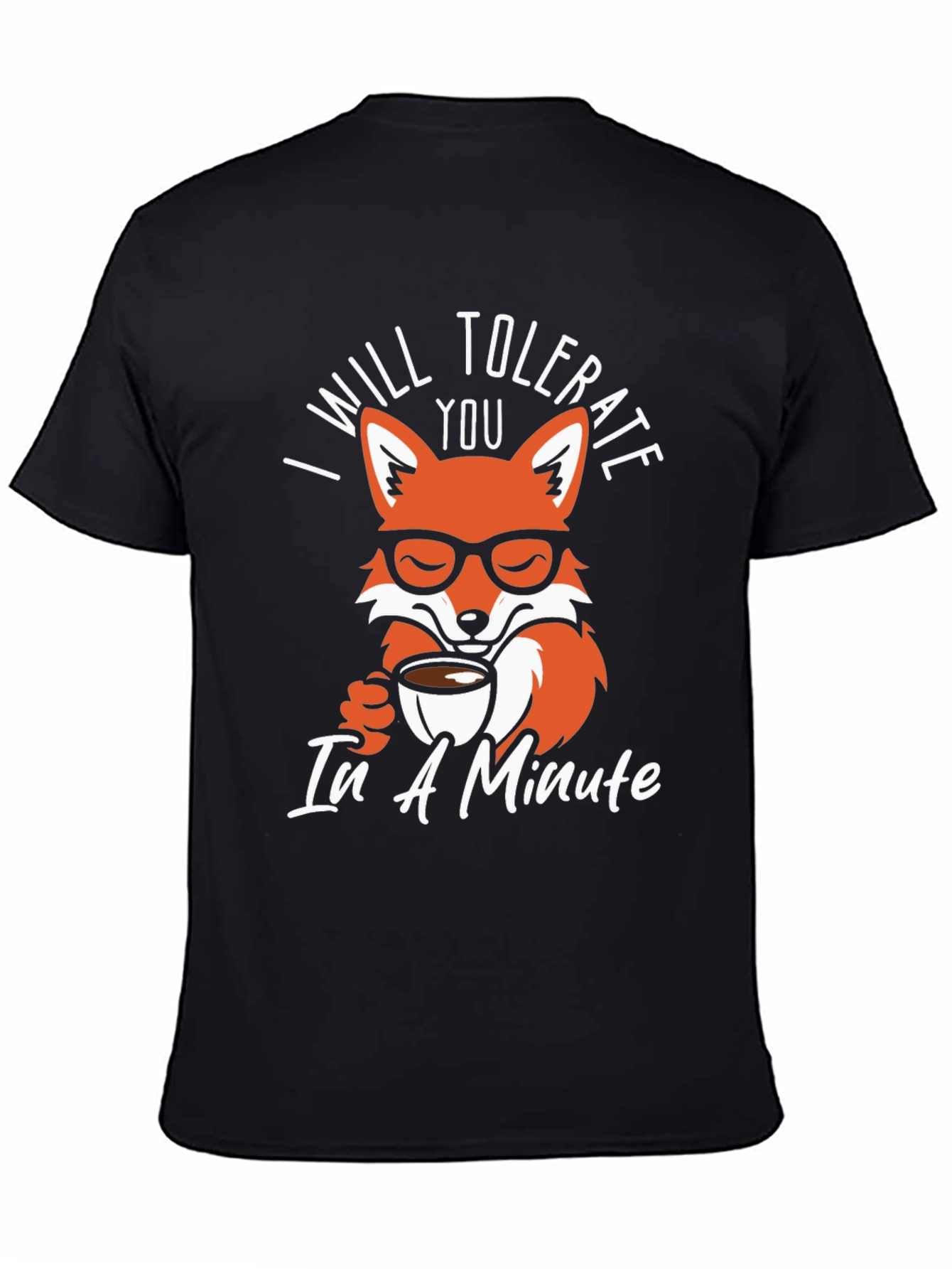 I Will Tolerate You Fox Graphic Tee
