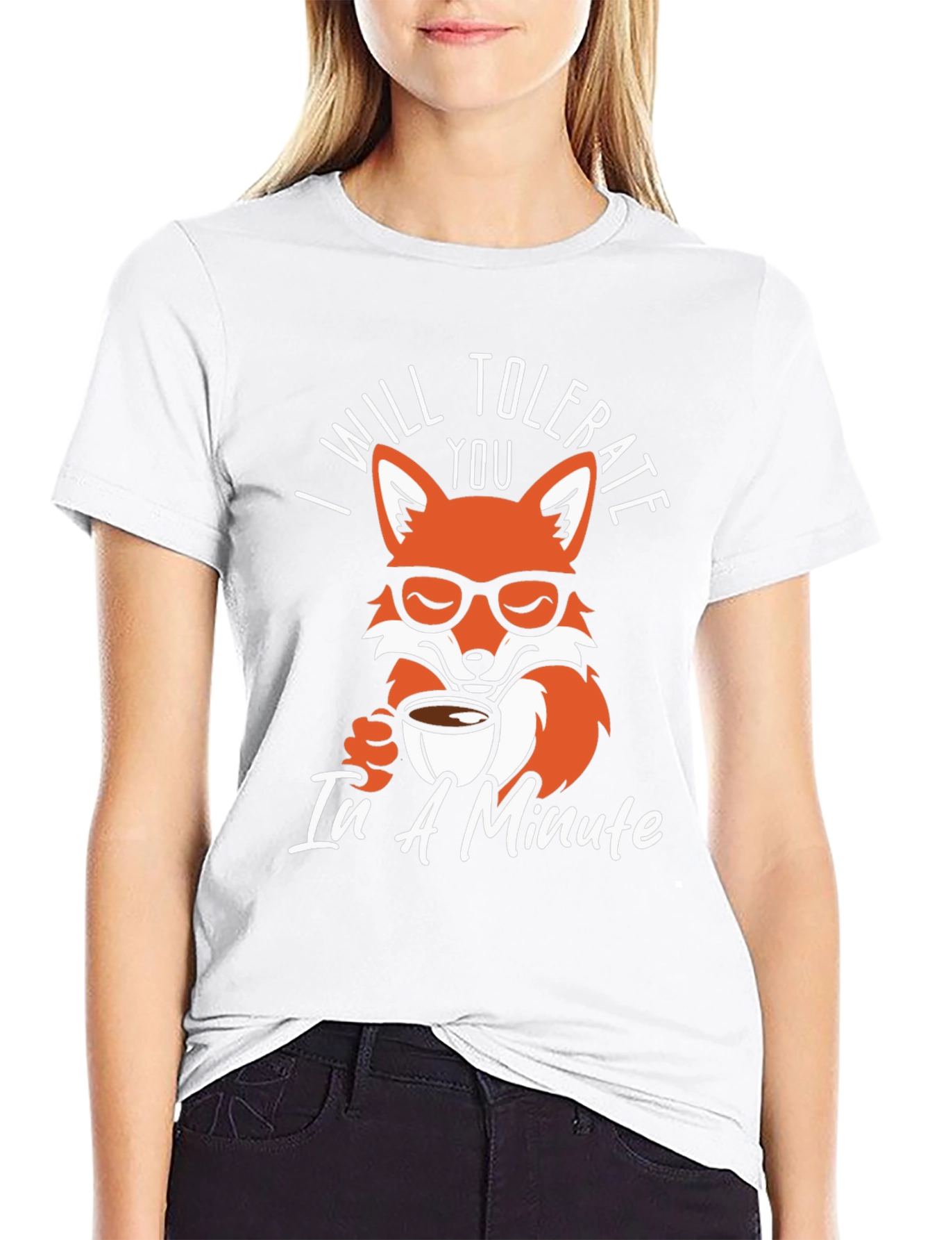 I Will Tolerate You Fox Graphic Tee