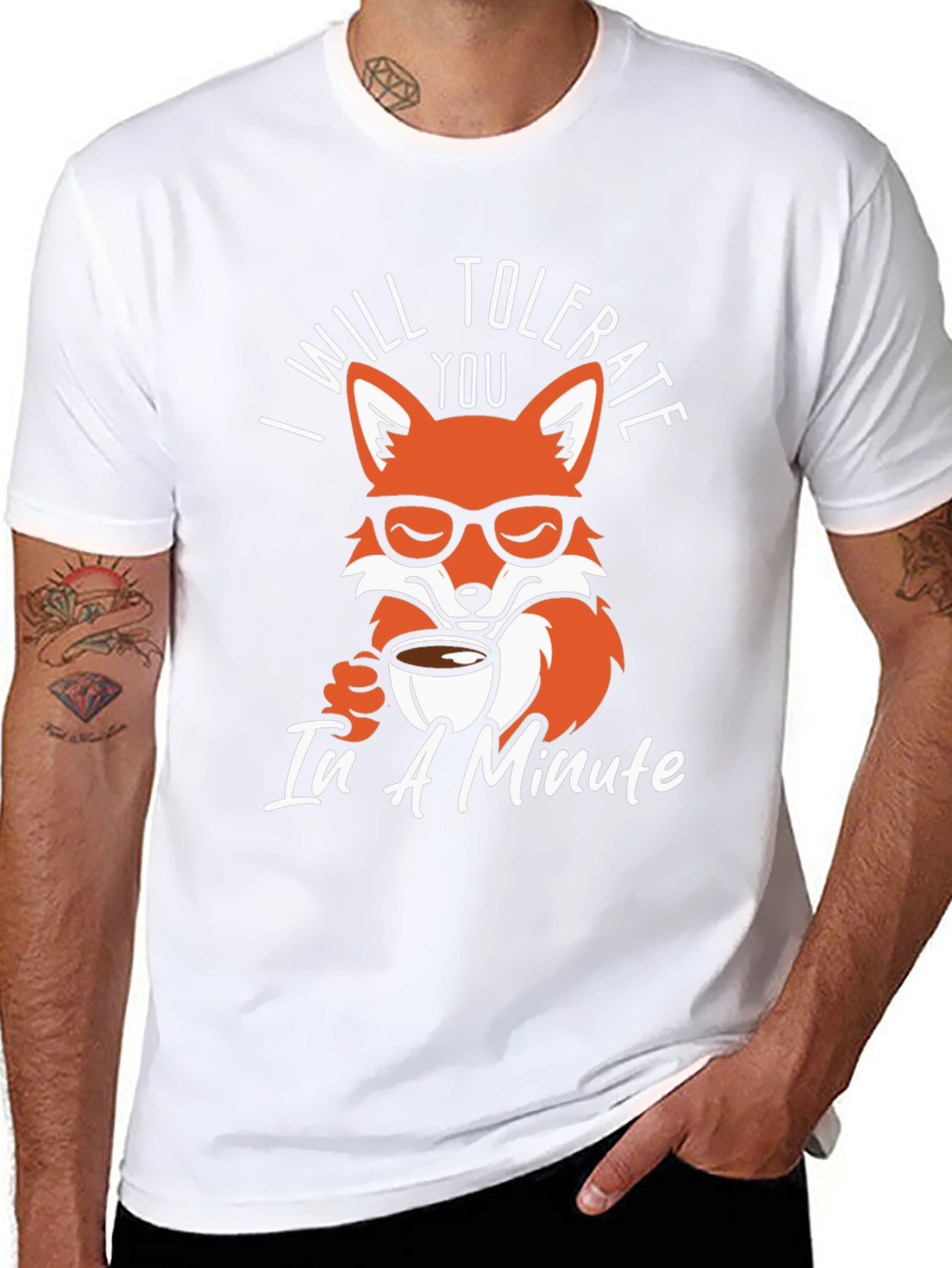 I Will Tolerate You Fox Graphic Tee