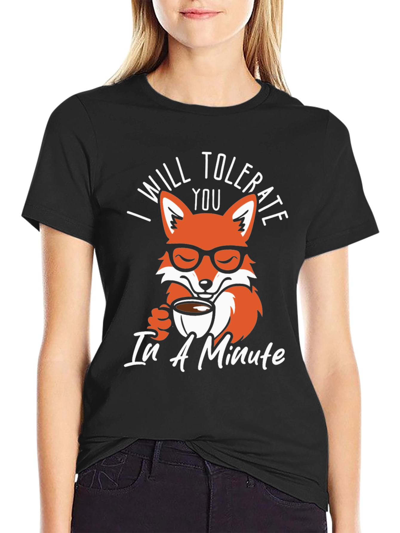 I Will Tolerate You Fox Graphic Tee