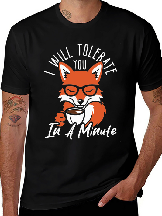 I Will Tolerate You Fox Graphic Tee