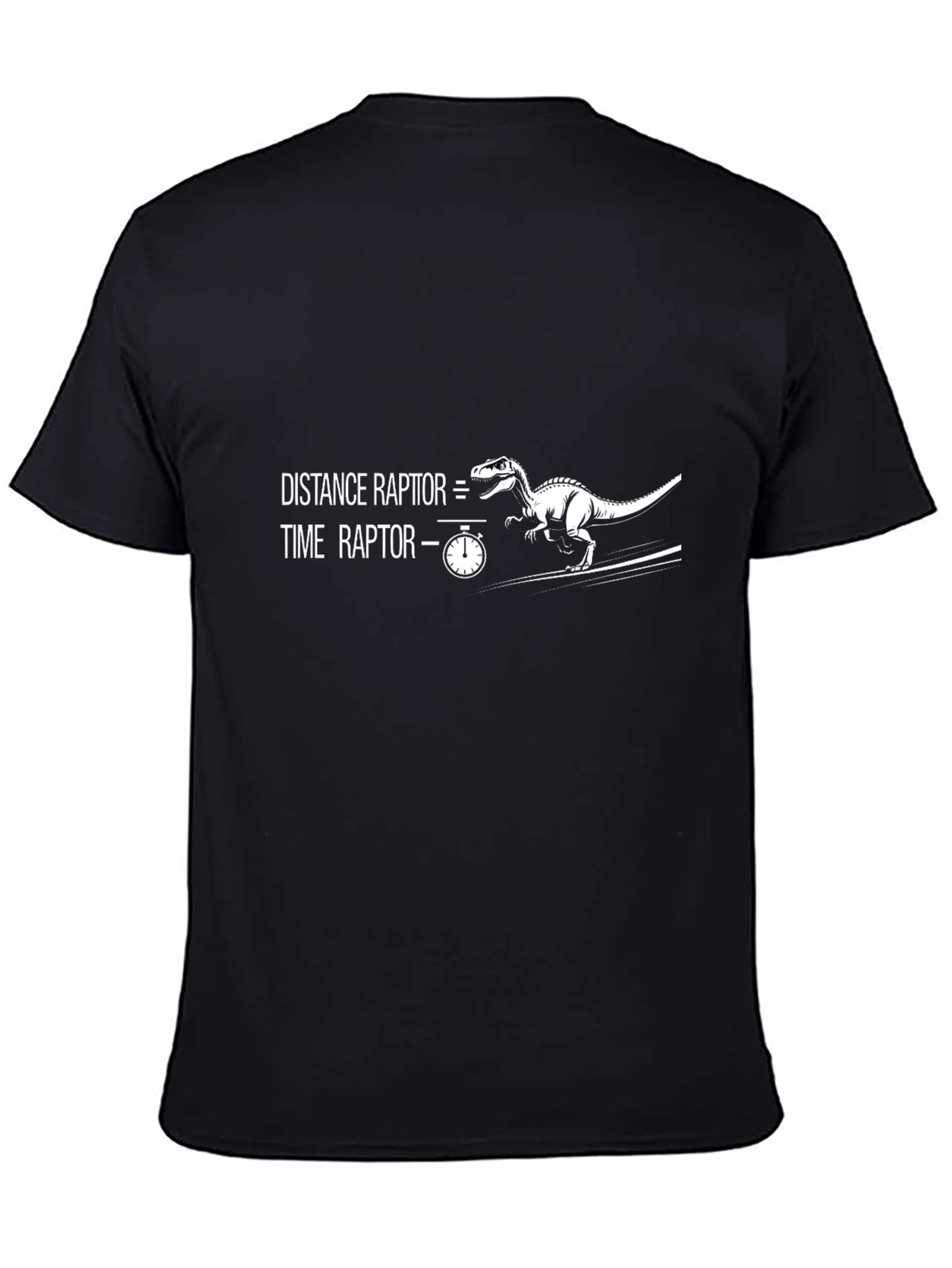 Distance Raptor Graphic Tee - Funny Science Shirt