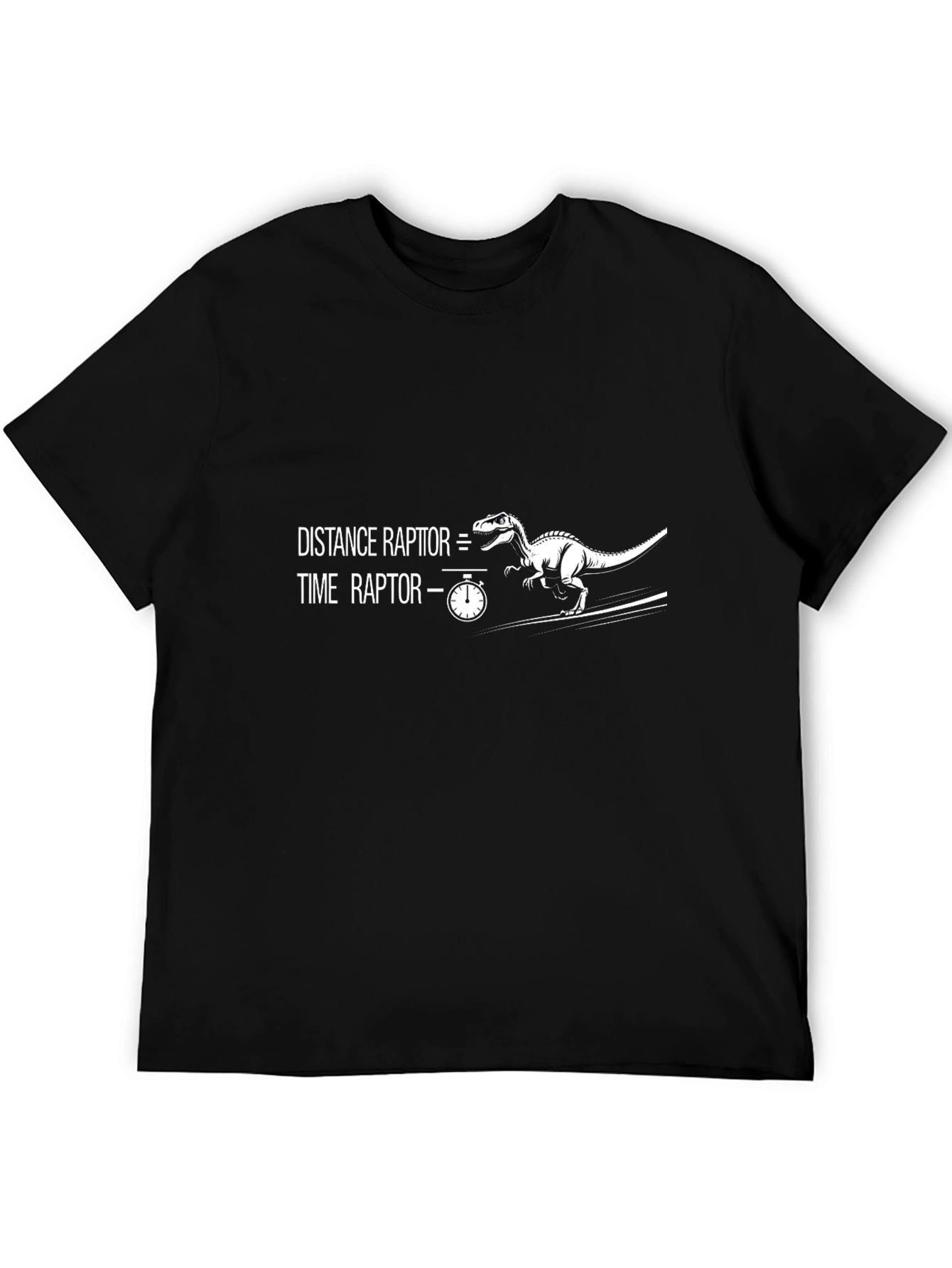 Distance Raptor Graphic Tee - Funny Science Shirt