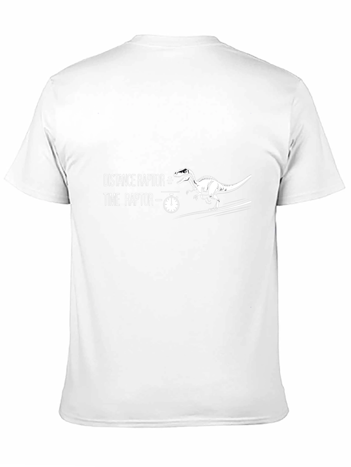 Distance Raptor Graphic Tee - Funny Science Shirt