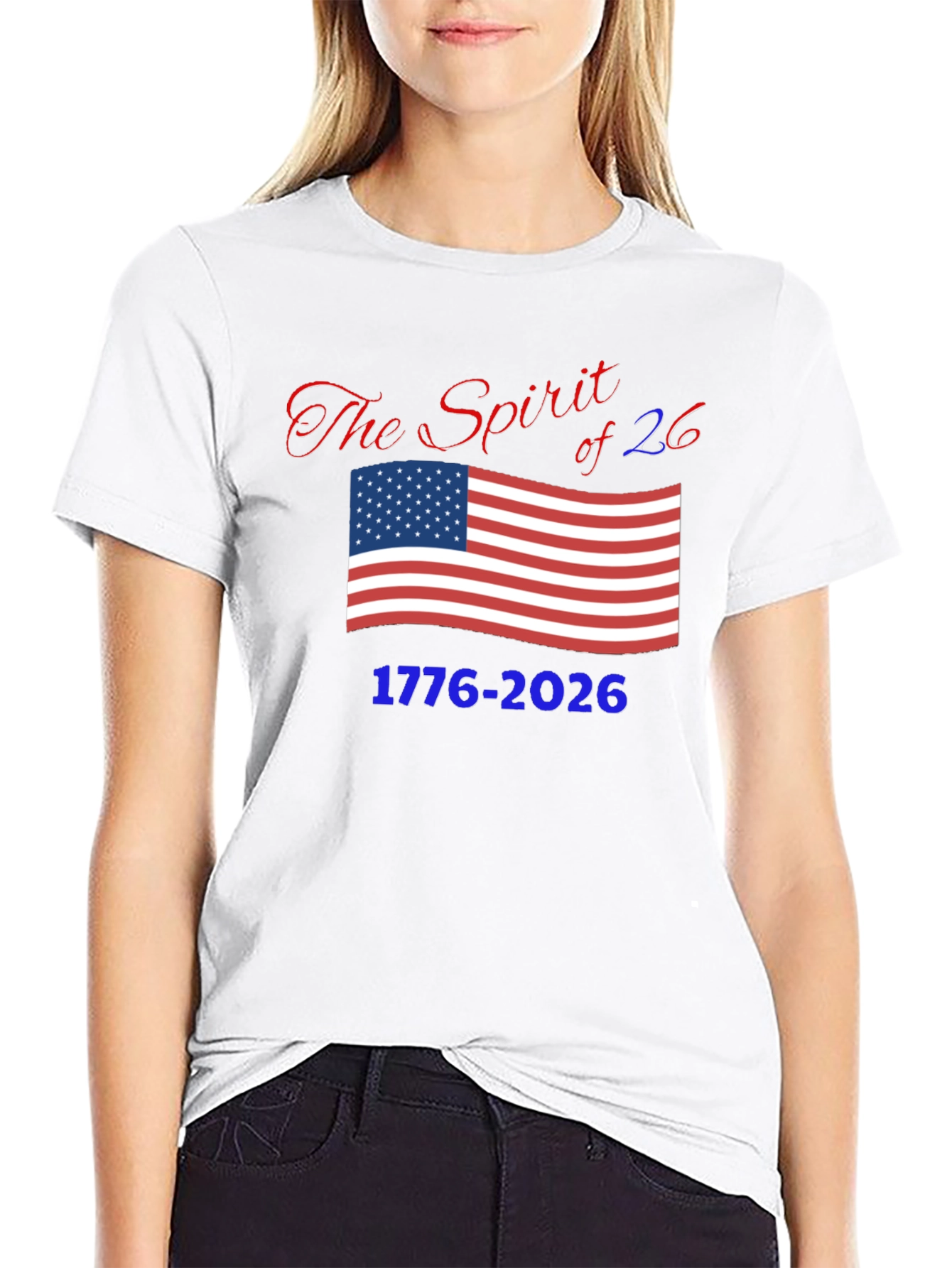 Patriotic Spirit of 76 T-Shirt - 1776-2026