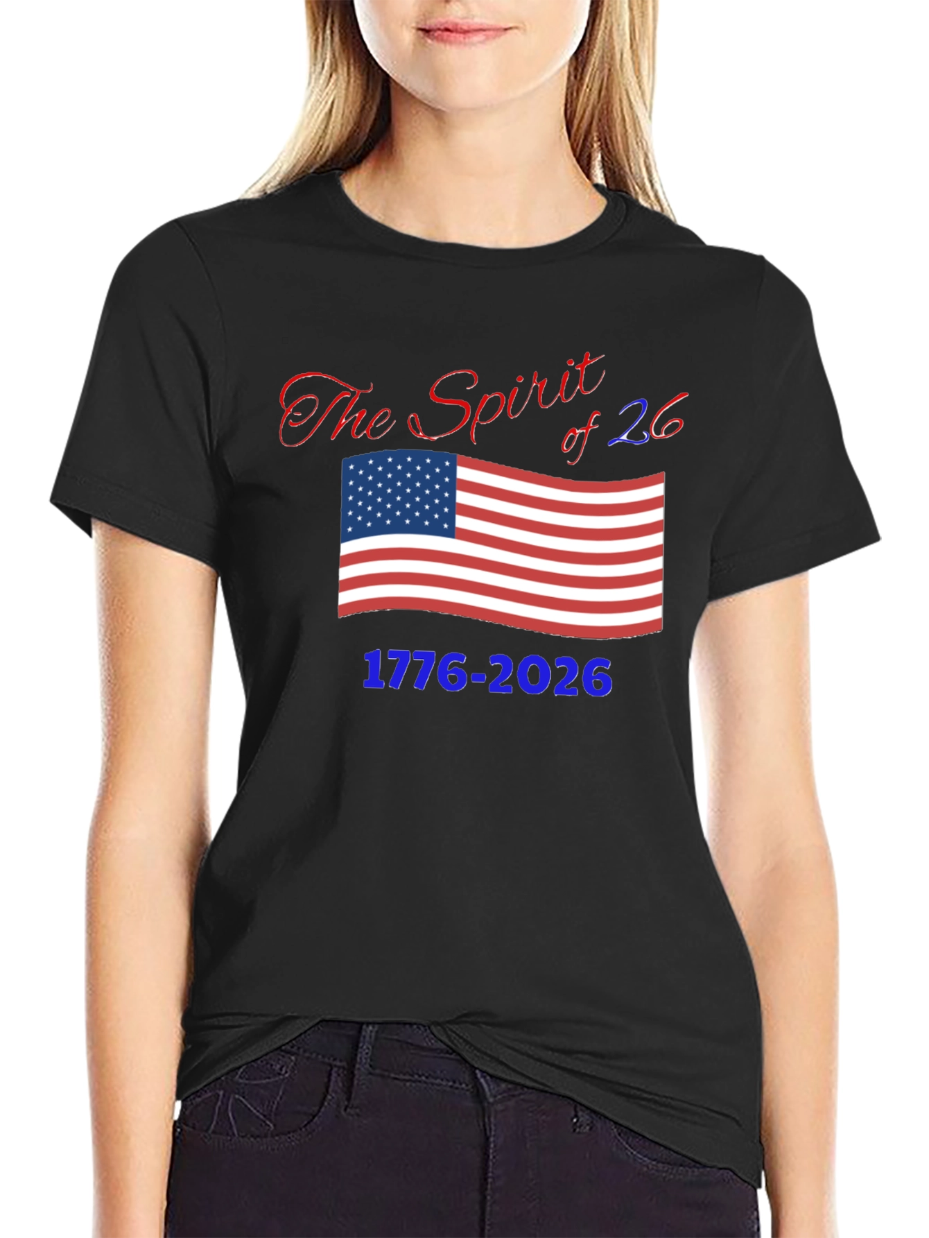 Patriotic Spirit of 76 T-Shirt - 1776-2026