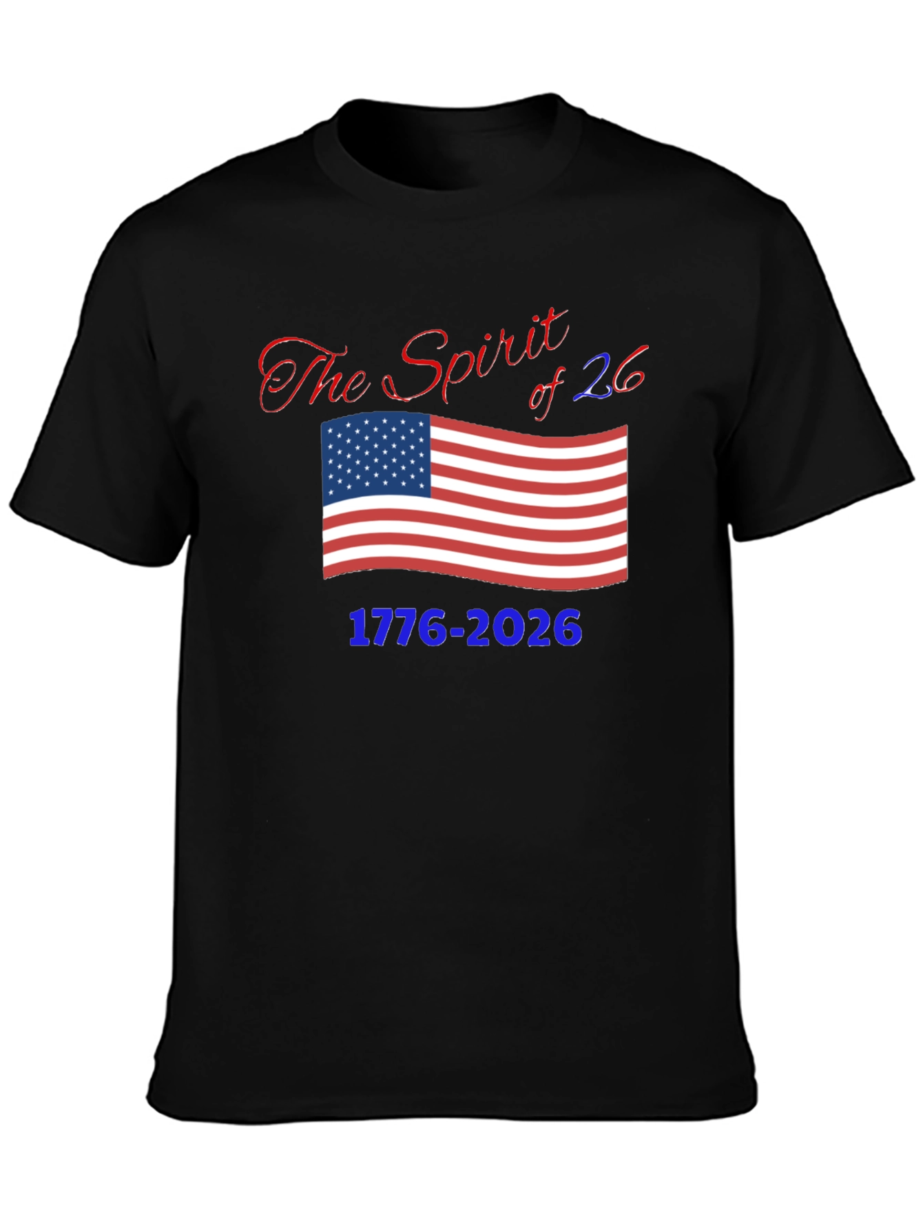 Patriotic Spirit of 76 T-Shirt - 1776-2026