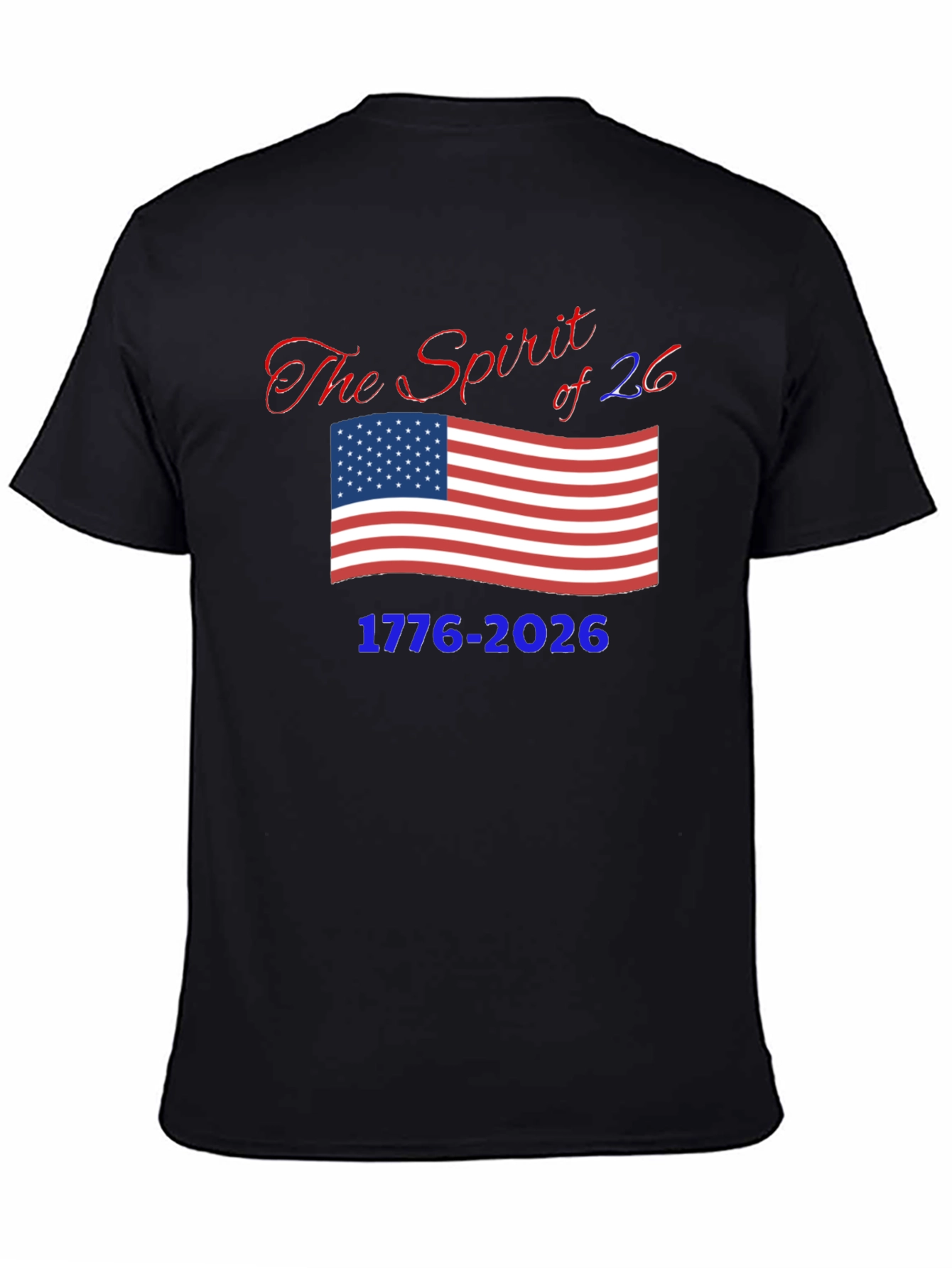 Patriotic Spirit of 76 T-Shirt - 1776-2026