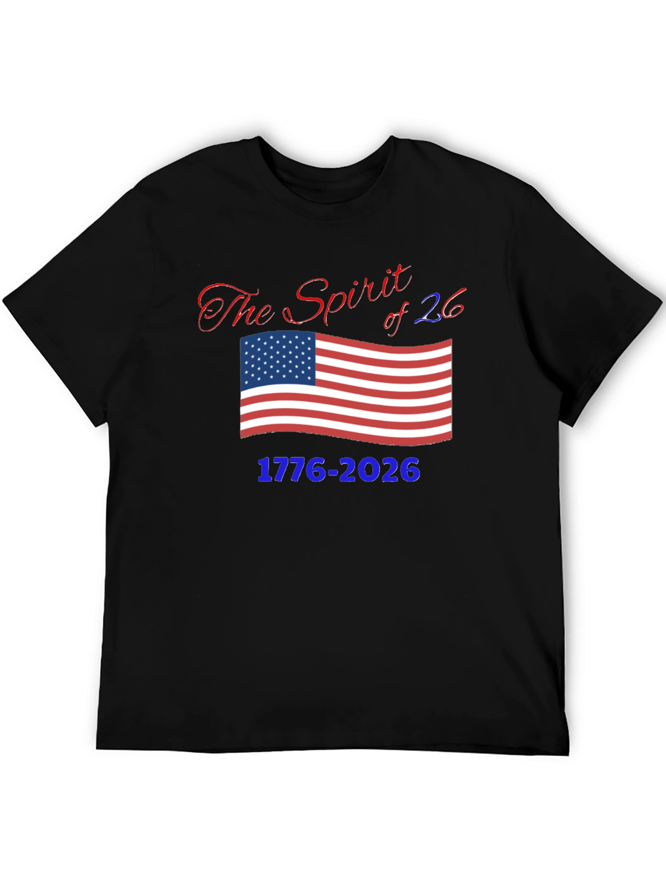 Patriotic Spirit of 76 T-Shirt - 1776-2026