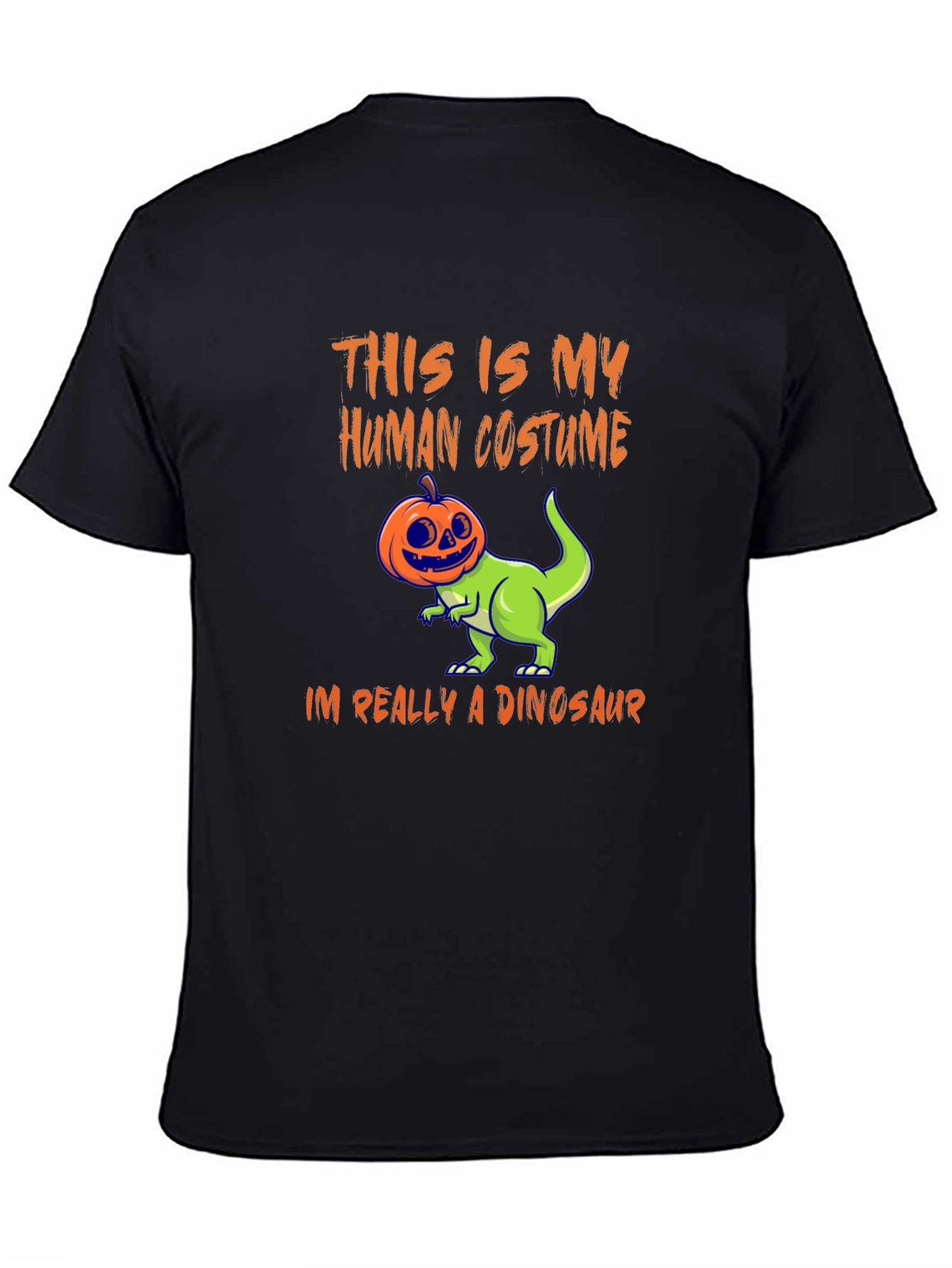 Human Costume Dinosaur Tee - Halloween Shirt