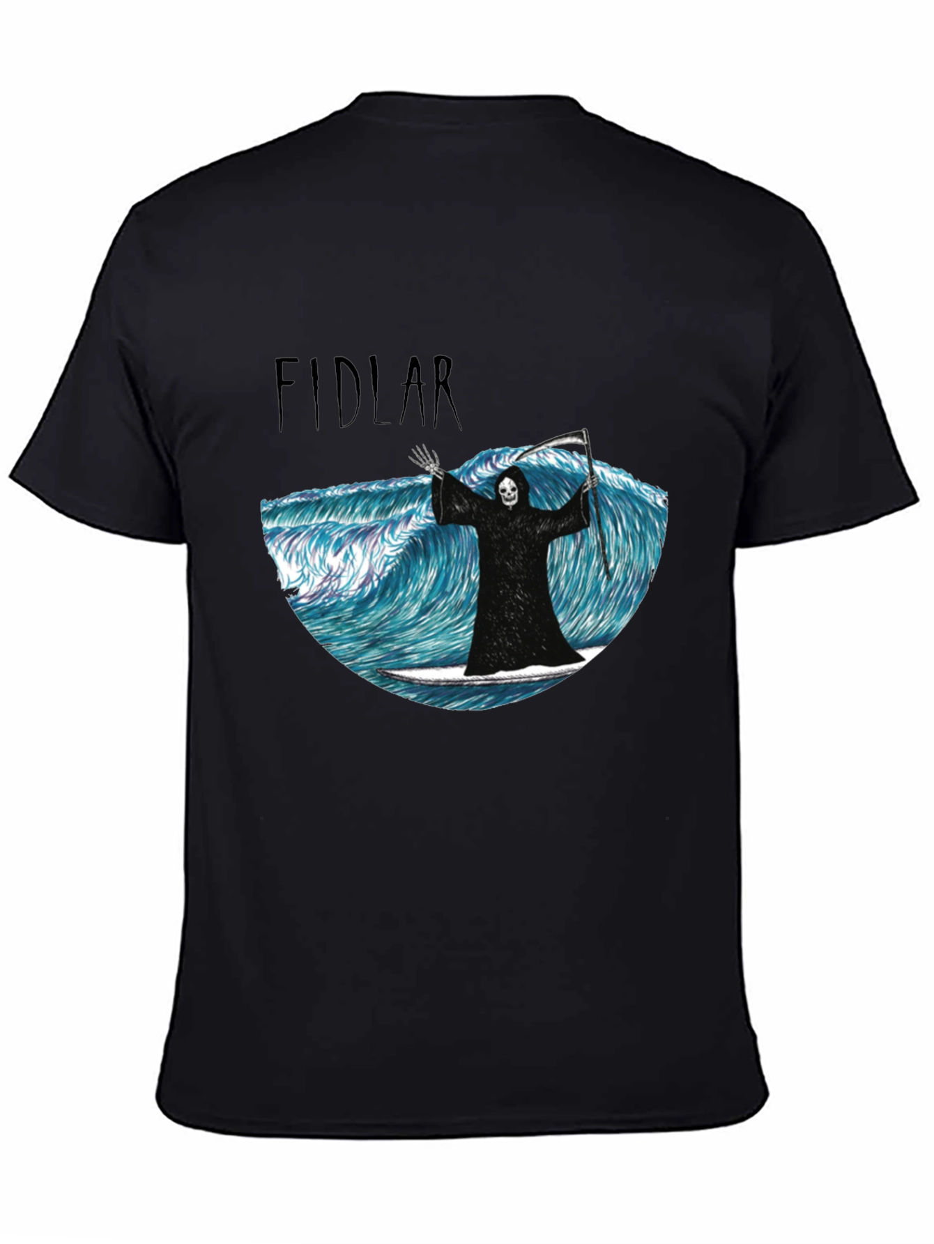 FIDLAR Grim Reaper Surfing T-Shirt